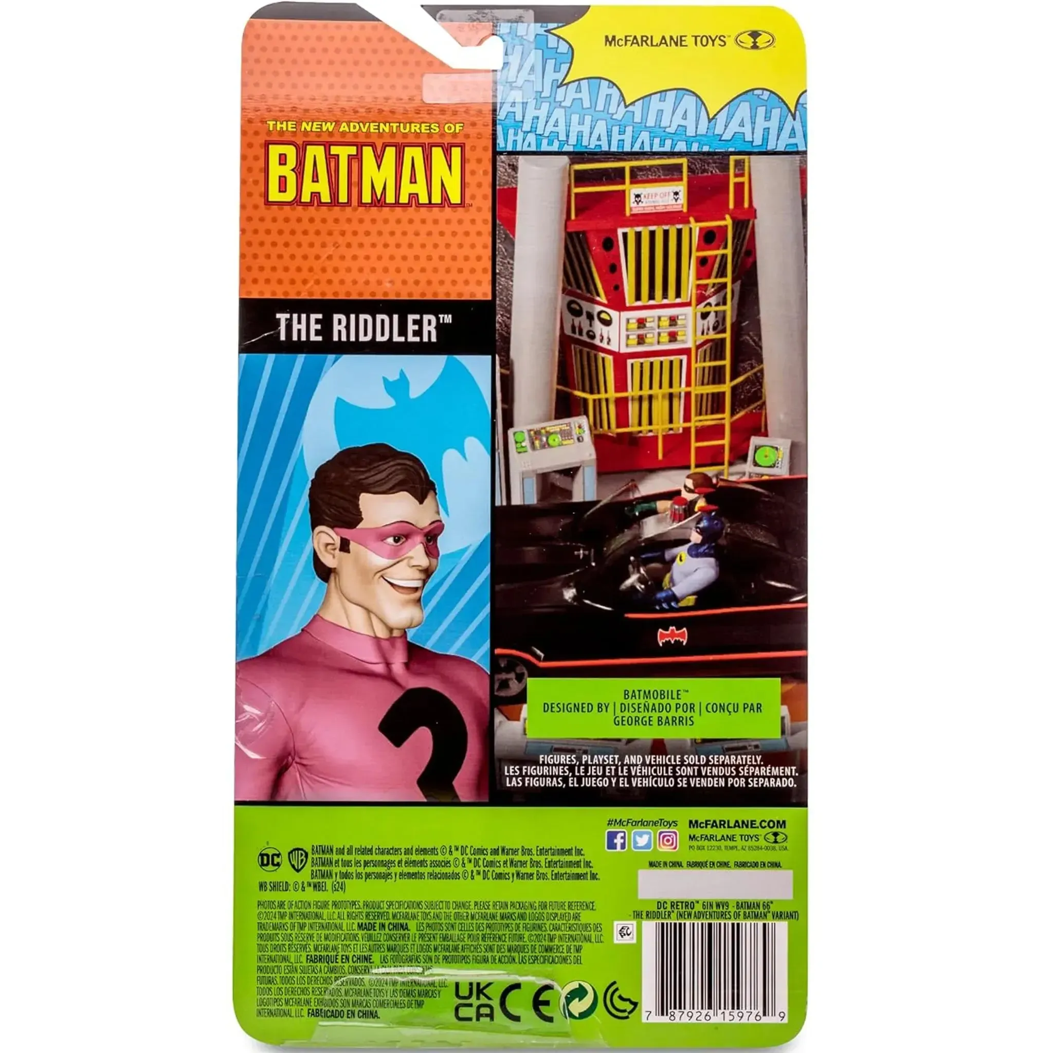 DC Comics [The New Adventures of Batman] - Retro Riddler Action Figure (6") - McFarlane Toys - Image 3