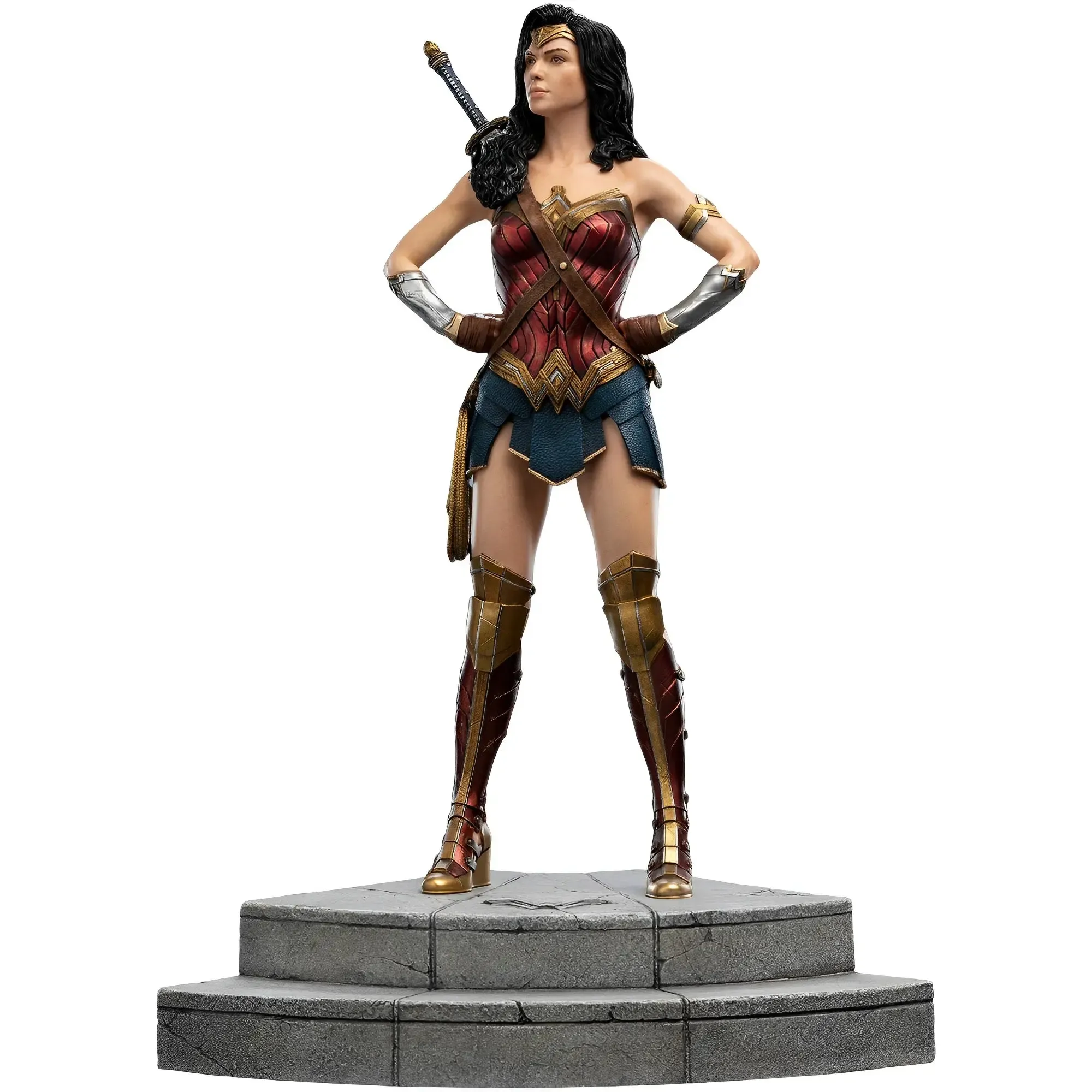 DC Comics [Zack Snyder's Justice League] - Wonder Woman Statue Figure (1:6 Scale, Limited Edition: 1 in 500) - Weta Workshop - Classic Trinity Series - Image 3