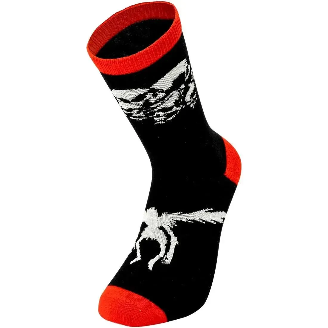 Death Note - Black & Red Ryuk Crew Socks (1 Pair) - ABYstyle - Image 2