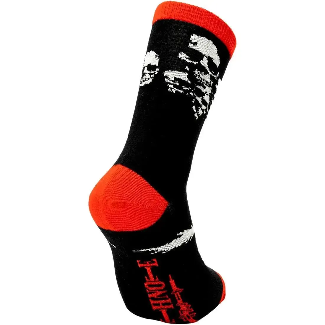 Death Note - Black & Red Ryuk Crew Socks (1 Pair) - ABYstyle - Image 4