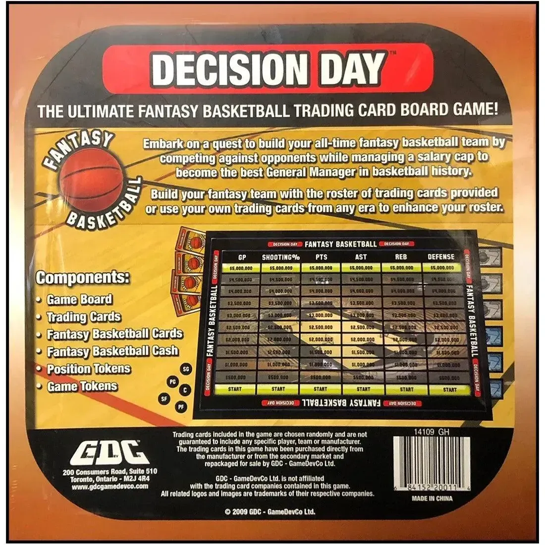 Decision Day Fantasy Basketball - Trivia Sports Board Game for Family, and Adults (2-4 Players, Ages 10+) - Game Dev Co - Image 3