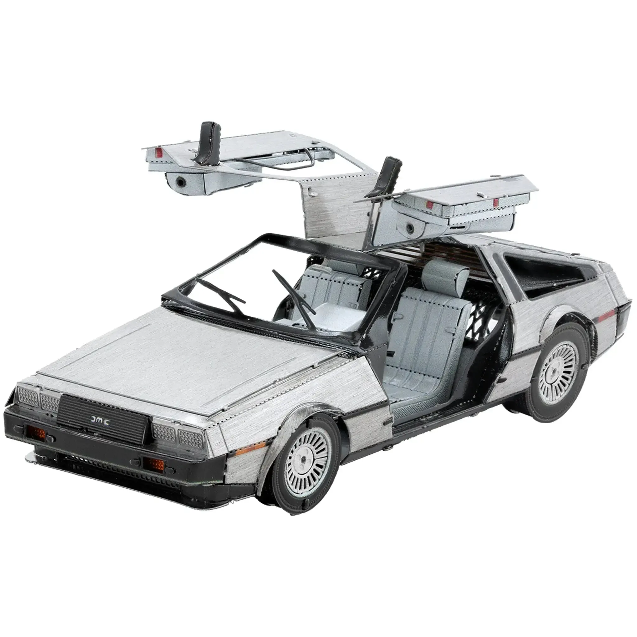 DeLorean DMC-12 Car 3D Figure Model Kit (Steel, Hard Difficulty) - Fascinations - Metal Earth Series - (2023) - Image 2