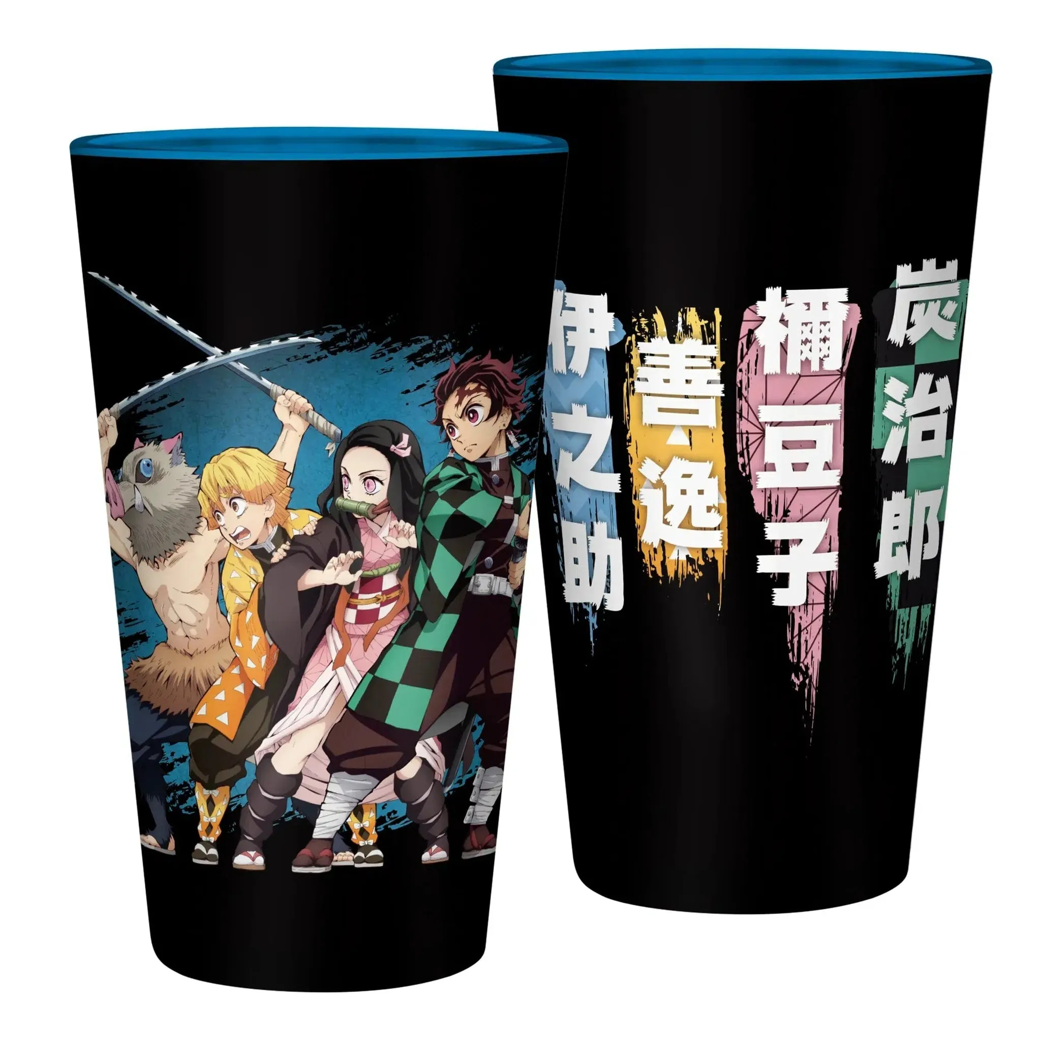 Demon Slayer - Main Character Group Drinking Glass (16 oz.) - ABYstyle - Image 2
