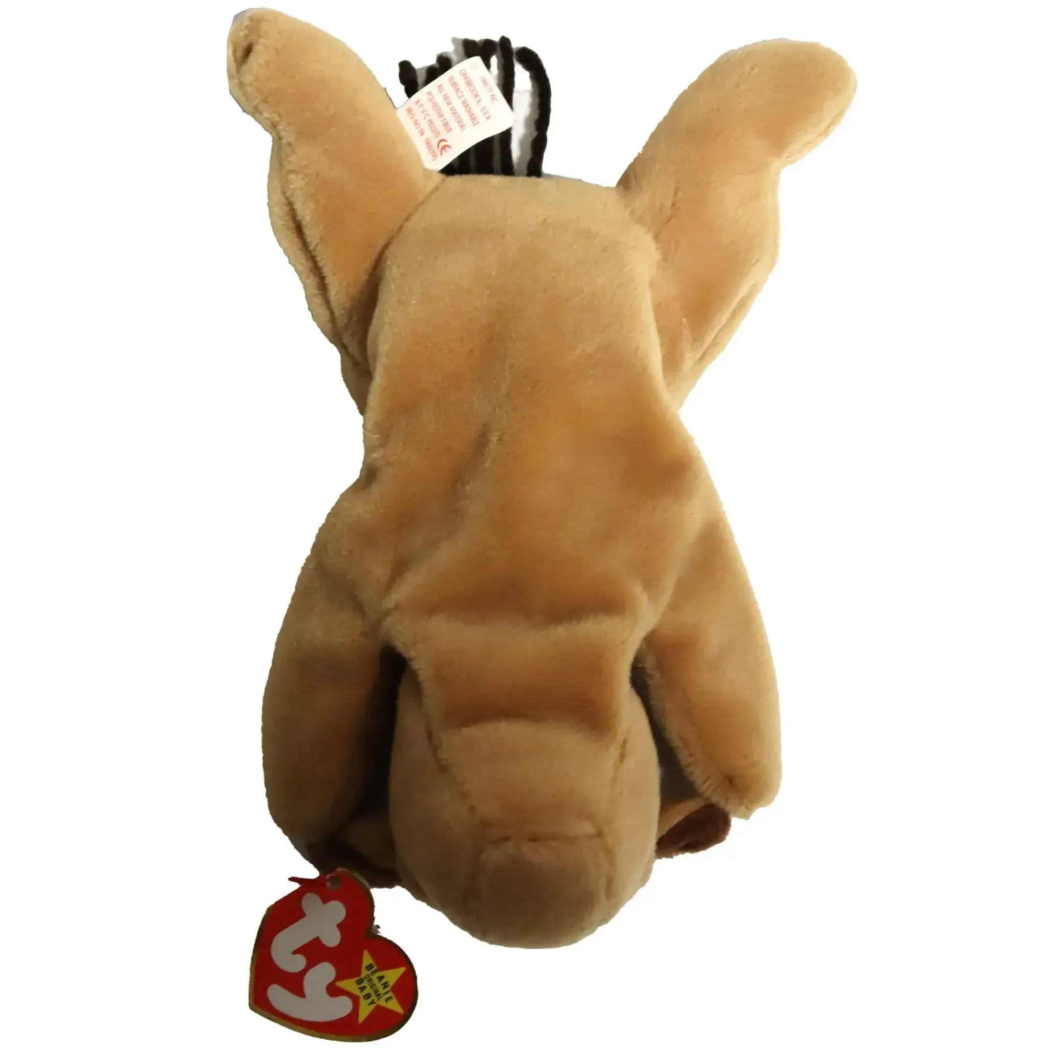 Derby the Horse Plush (8", Style 4008) - Ty - Original Beanie Babies Series (1995) - Image 4