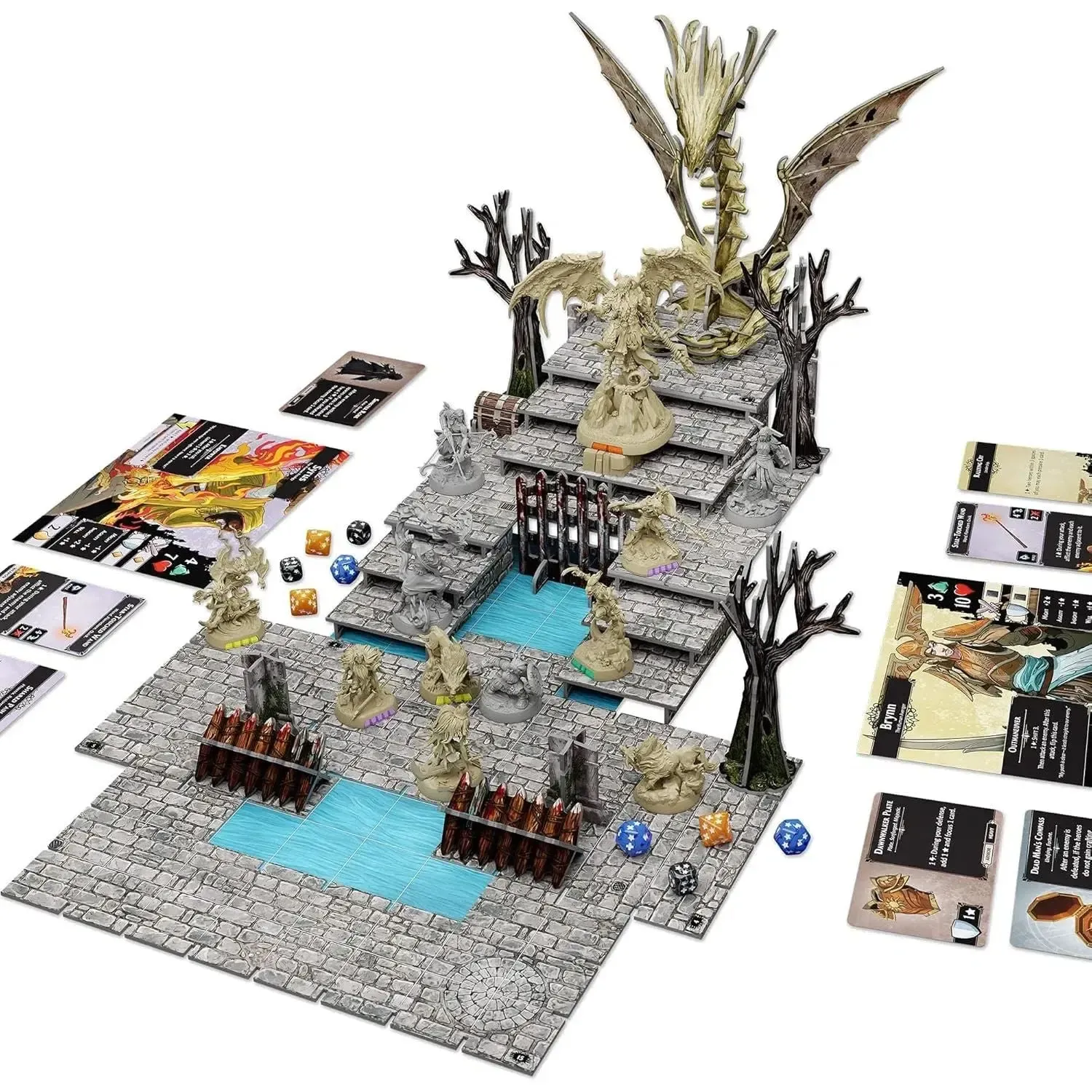 Descent: Legends of the Dark - Dungeon-Crawl Fantasy Board Game for Family, and Adults (1-4 Players, Ages 14+) - Fantasy Flight Games - Image 2