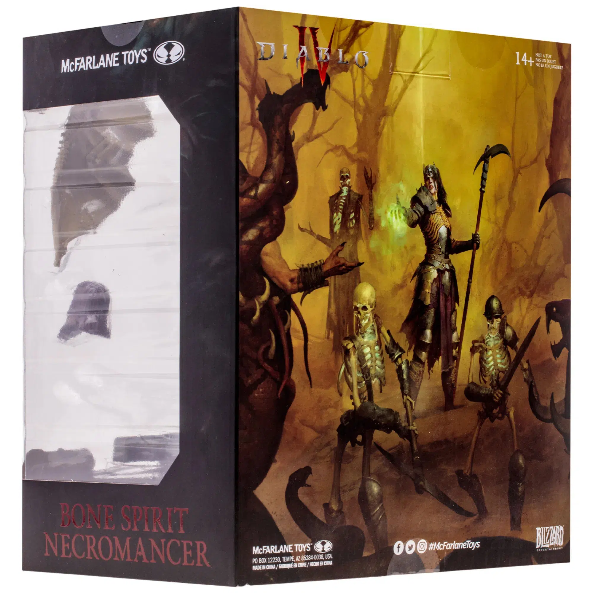 Diablo IV - Bone Spirit Necromancer Action Figure with Mystery Weapon (6") - McFarlane Toys - Image 10