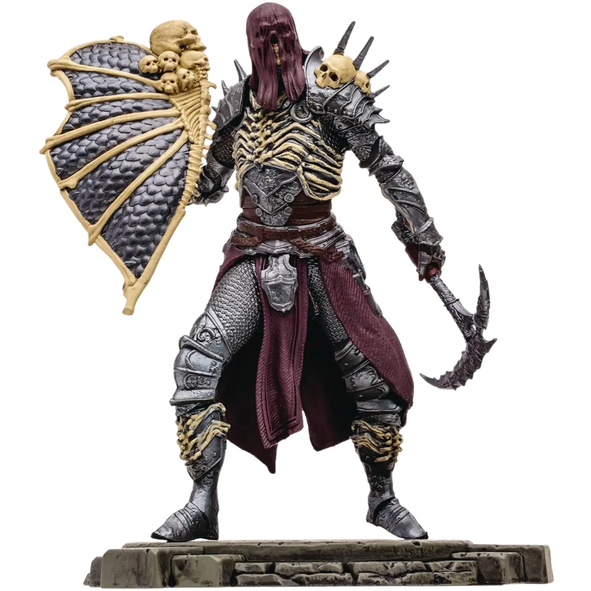 Diablo IV - Bone Spirit Necromancer Action Figure with Mystery Weapon (6") - McFarlane Toys - Image 4