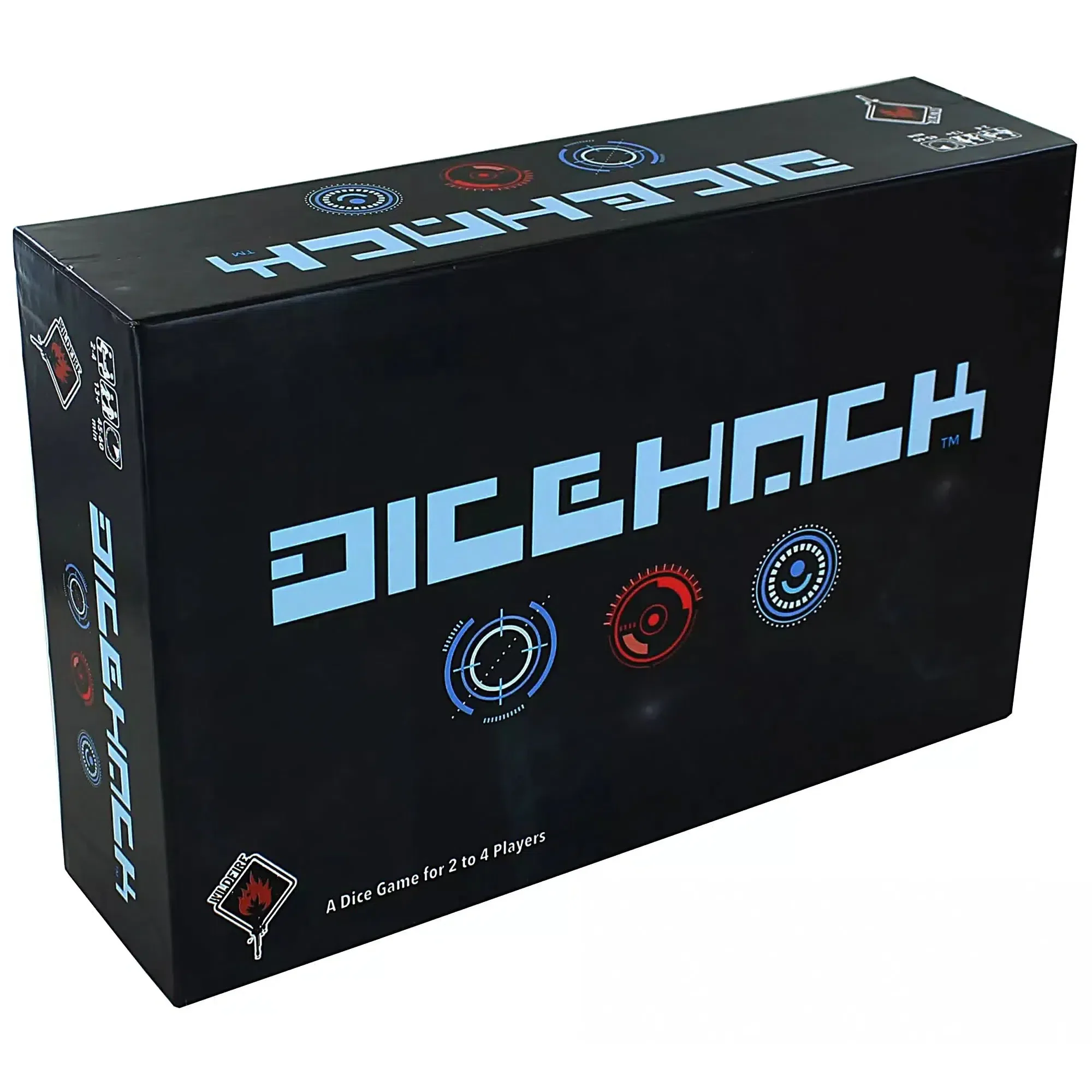 Dicehack - Dice-Based Math Board Game for Family, Adults, and Children (2-4 Players, Ages 13+) - WildFire