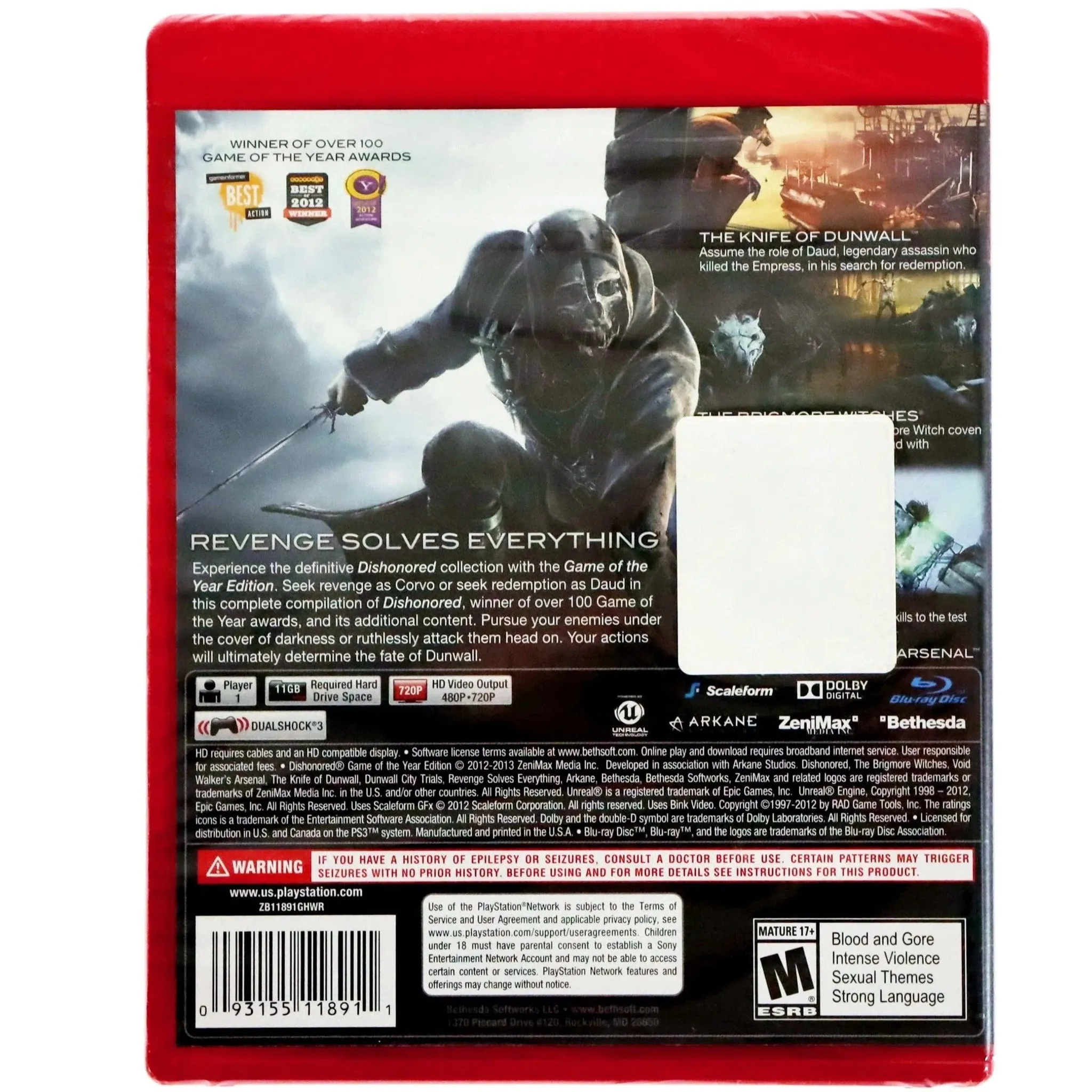 Dishonored (Game of the Year Edition) - PlayStation 3 - Image 3