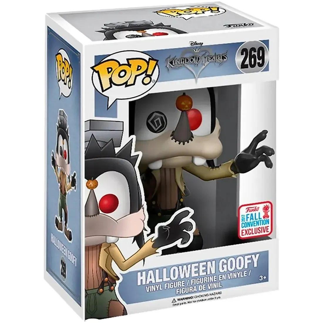 Disney [Kingdom Hearts] - Halloween Goofy Figure (3.75") - Funko - Pop! Series (269), 2017 NYCC Fall Convention Exclusive Edition