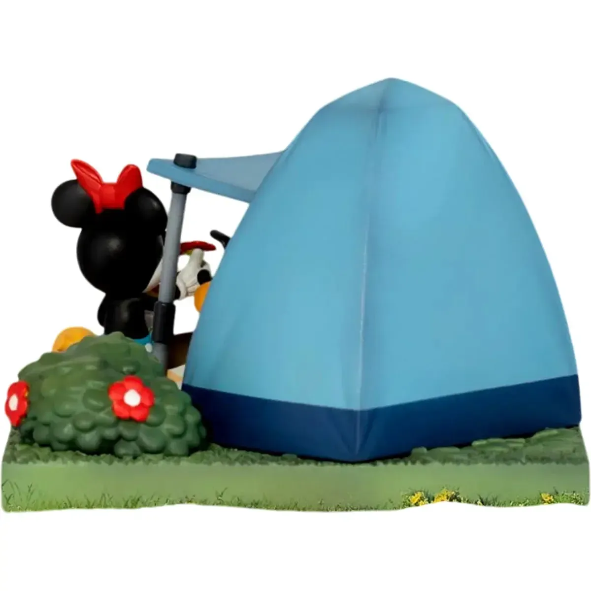Disney - Minnie & Pluto Camping Diorama Statue Figure (6") - Beast Kingdom - D-Stage Series (DS-146) - Image 2