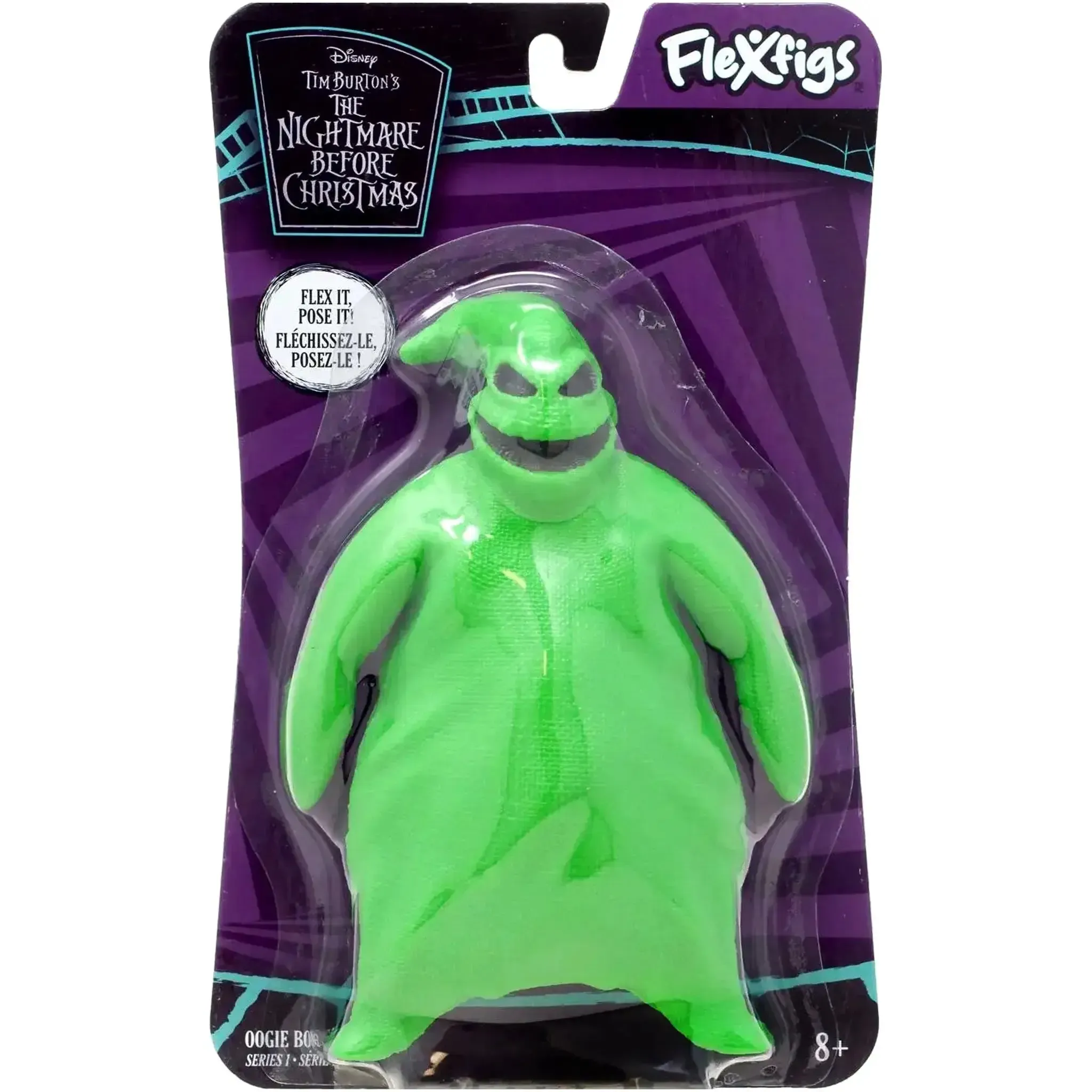 Disney [The Nightmare Before Christmas] - Oogie Boogie Action Figure (5.5") - TCG Toys - Flexfigs Series 1 - (2024)
