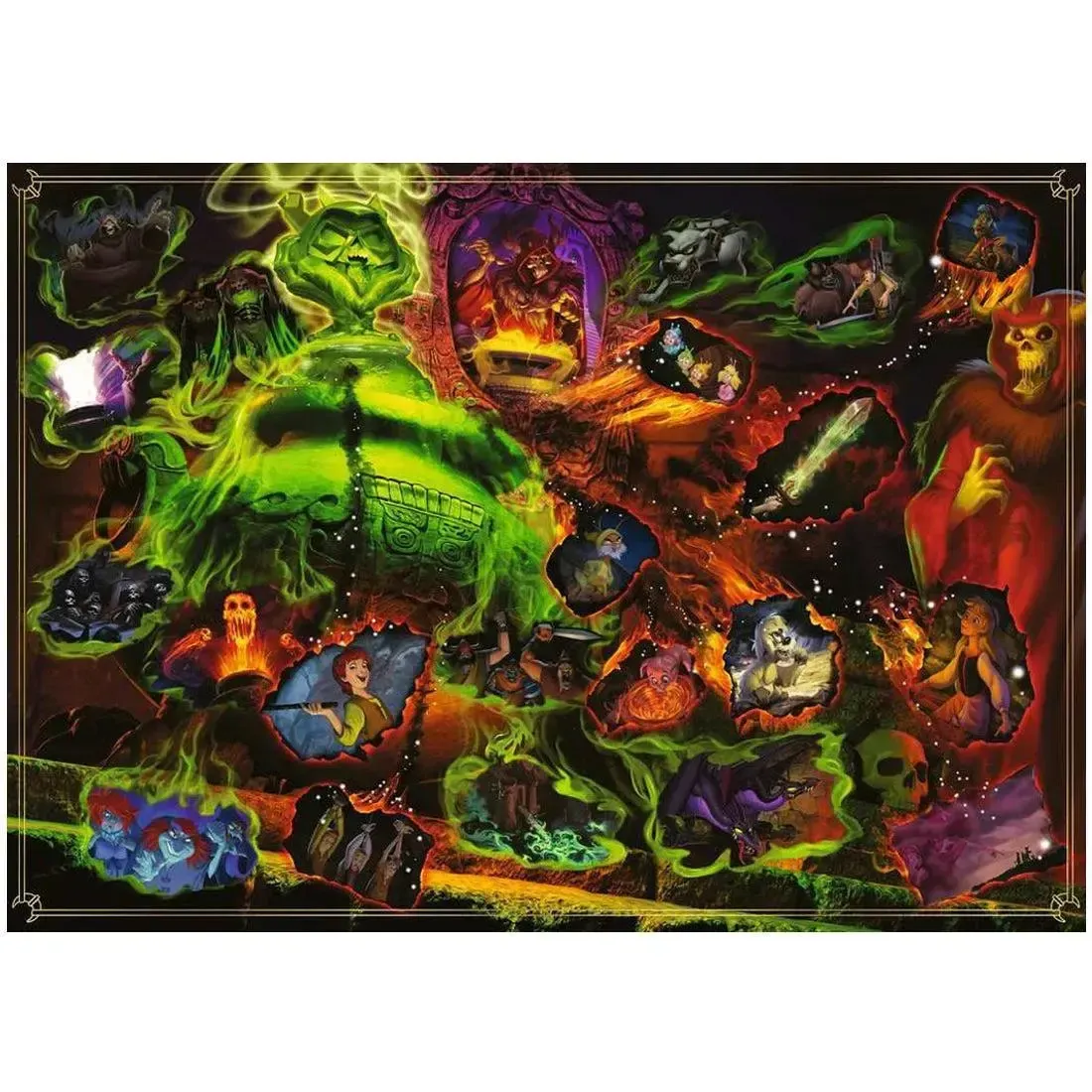 Disney: Villainous [The Black Cauldron] - The Horned King Jigsaw Puzzle (1000 Pieces) - Ravensburger - Image 2