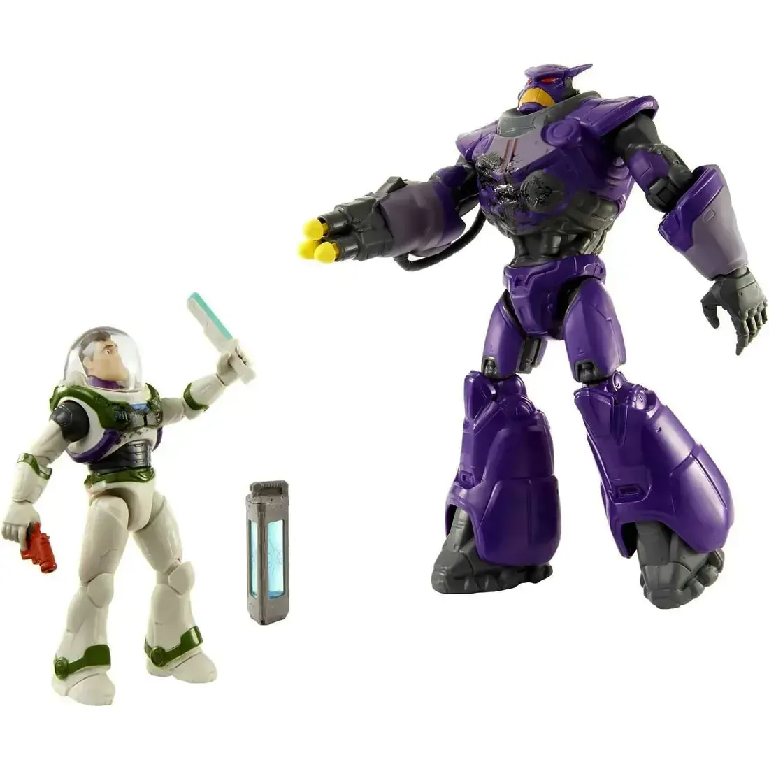 Disney x Pixar [Lightyear] - Buzz Lightyear vs Zurg Action Figure Clash Pack - Mattel - Crystal Grade Series - Image 3