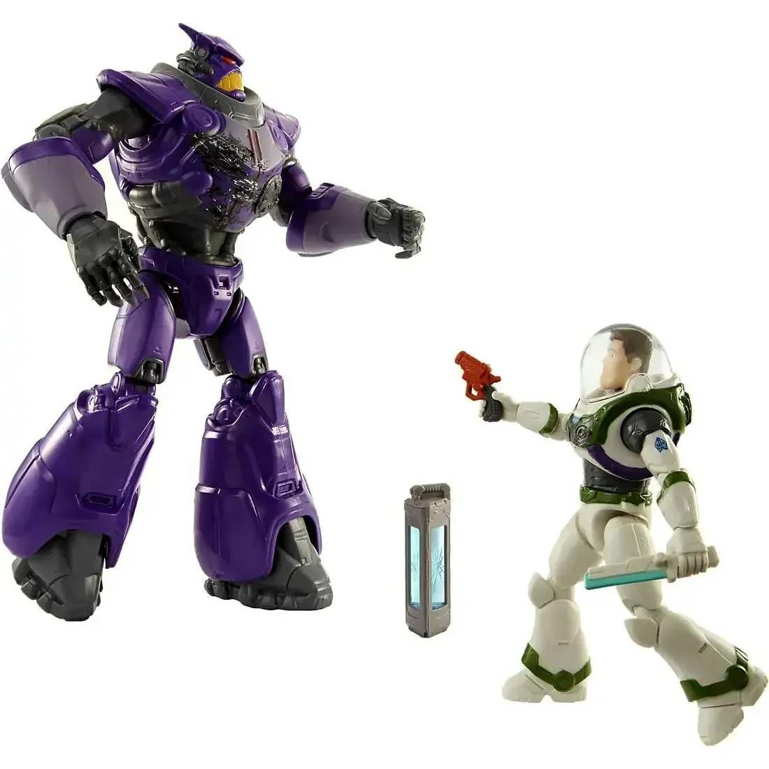 Disney x Pixar [Lightyear] - Buzz Lightyear vs Zurg Action Figure Clash Pack - Mattel - Crystal Grade Series - Image 5
