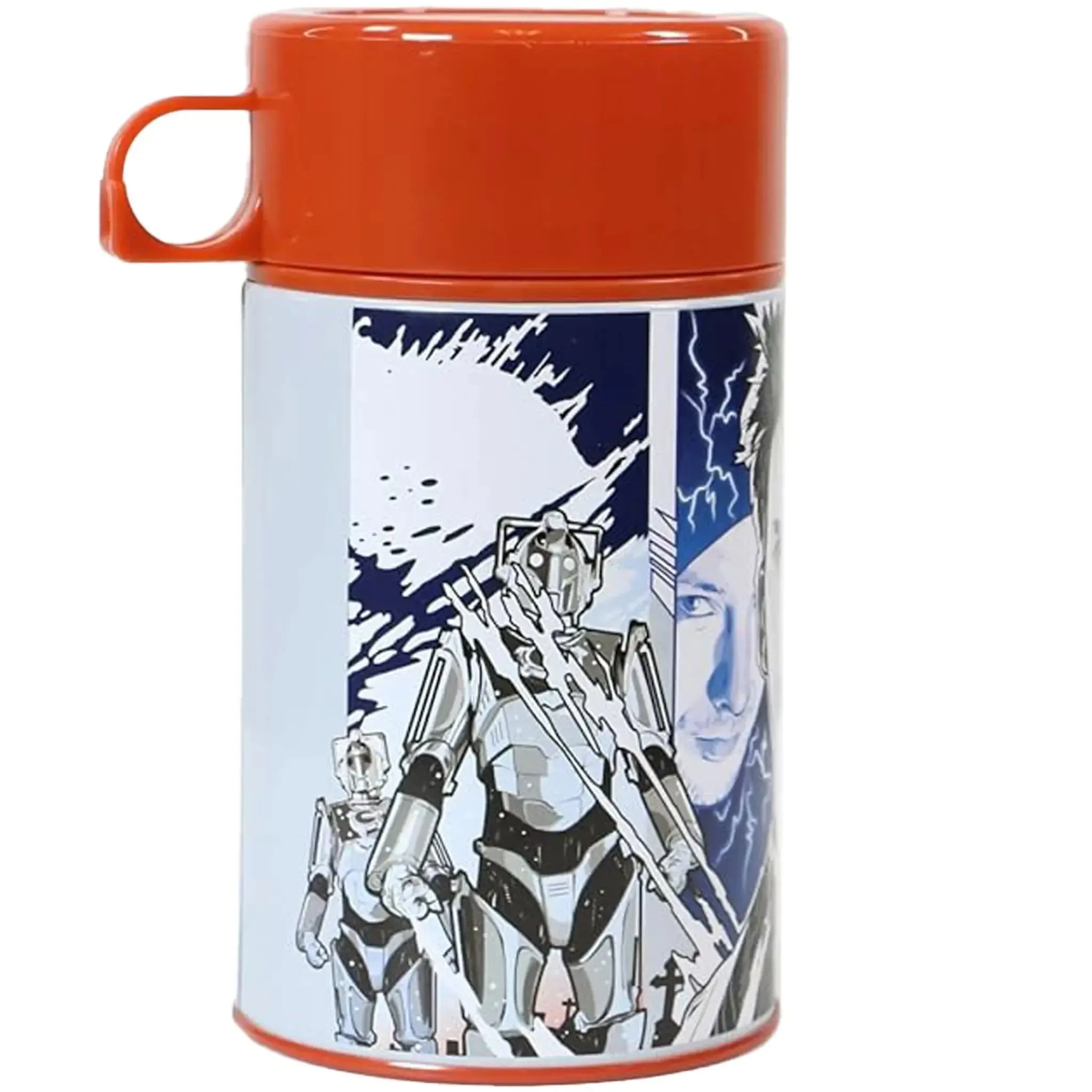 Doctor Who - 10th Doctor Retro Lunchbox & Beverage Container Set - Surreal Entertainment - Tin Titans Series, PREVIEWS Exclusive - (2024) - Image 5