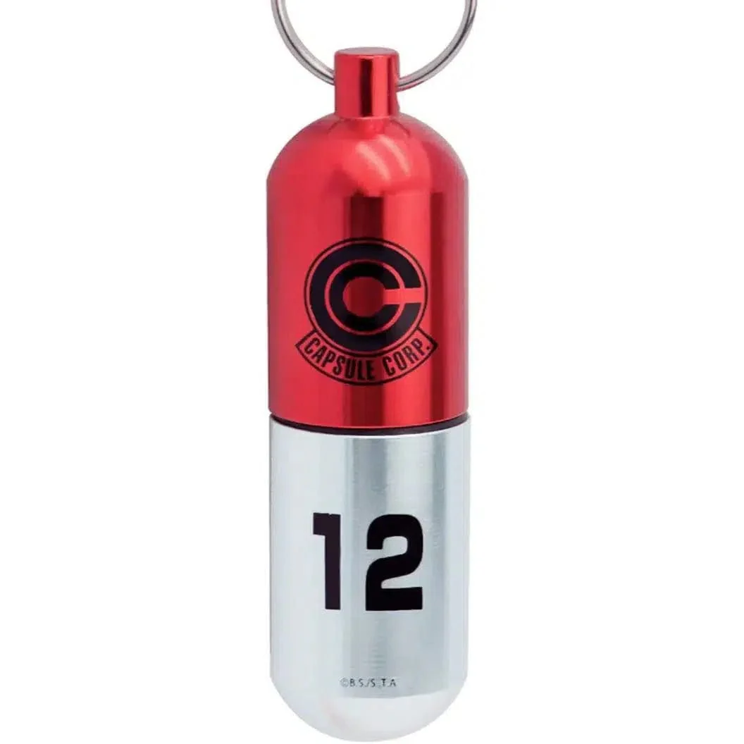 Dragon Ball Z - Red Capsule Corp 3D Keychain - ABYstyle - Image 3