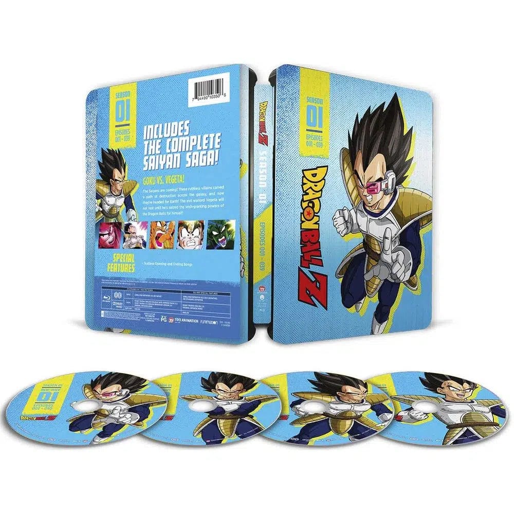 Dragon Ball Z: Season 1 (Steelbook Edition) - Episodes 1-39 - Blu-Ray - Image 3