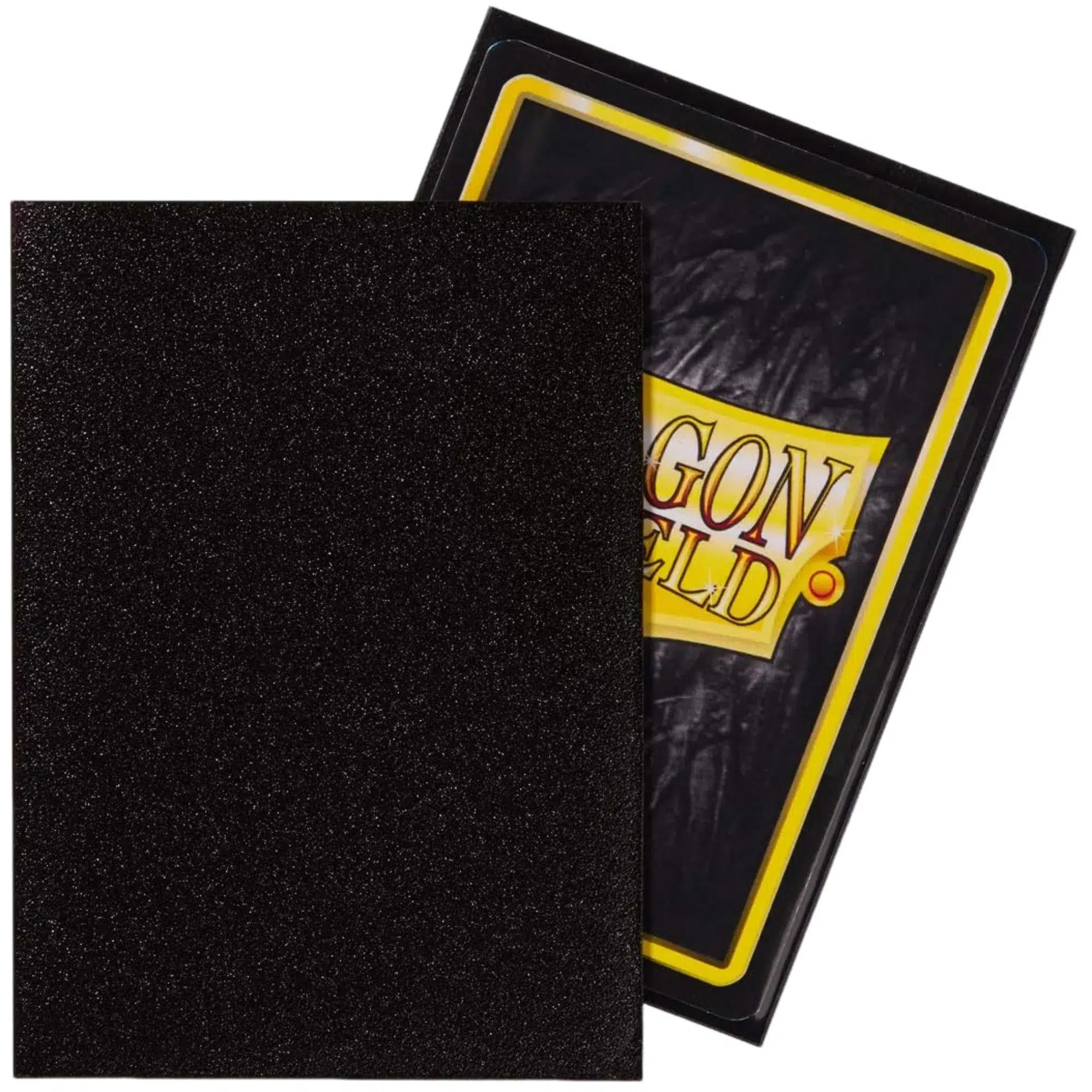 Dragon Shield - Jet Black Protective Card Sleeves (Matte, 100 Count, Standard Size) - Image 2