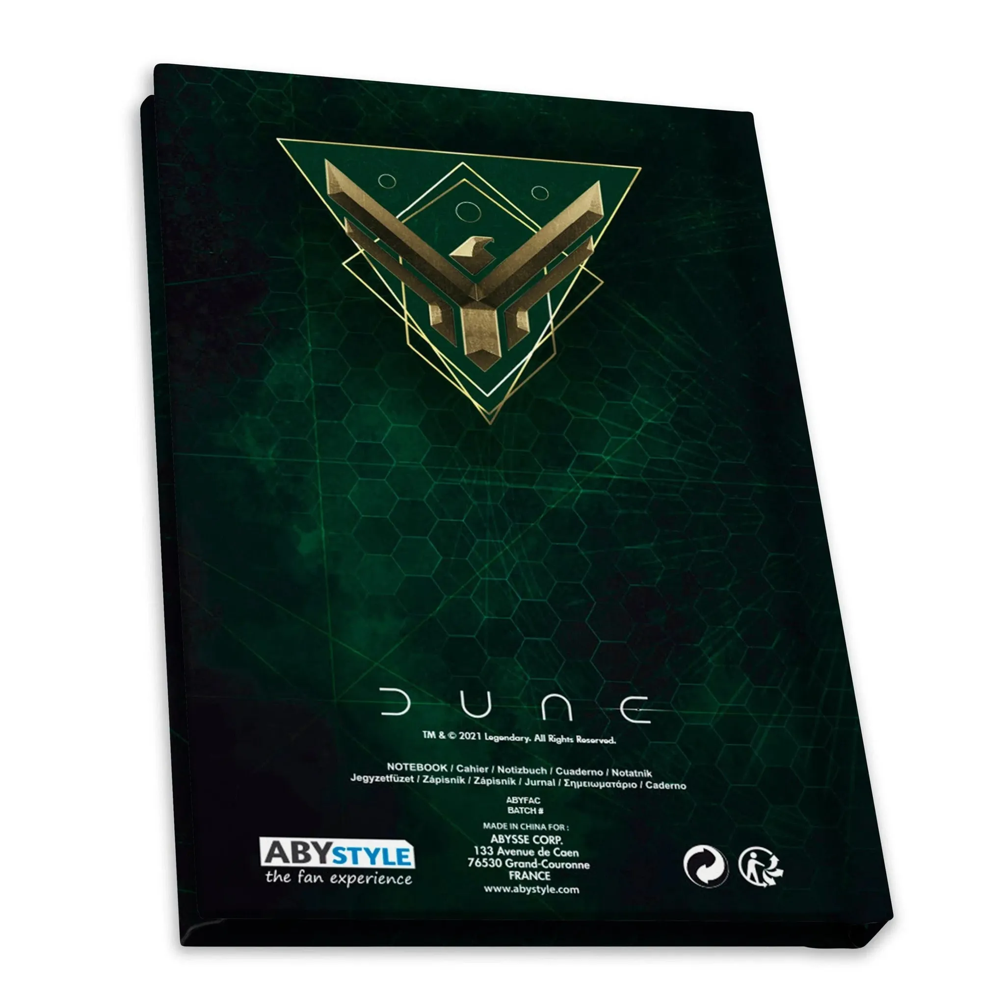Dune - House Atreides Notebook (Hardcover, A5) - ABYstyle - Image 3