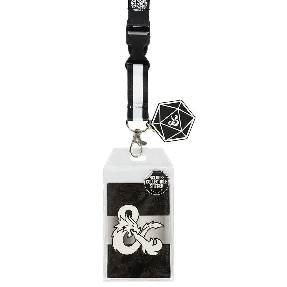 Dungeons & Dragons - Classic D20 Dice Lanyard - Bioworld - Image 2