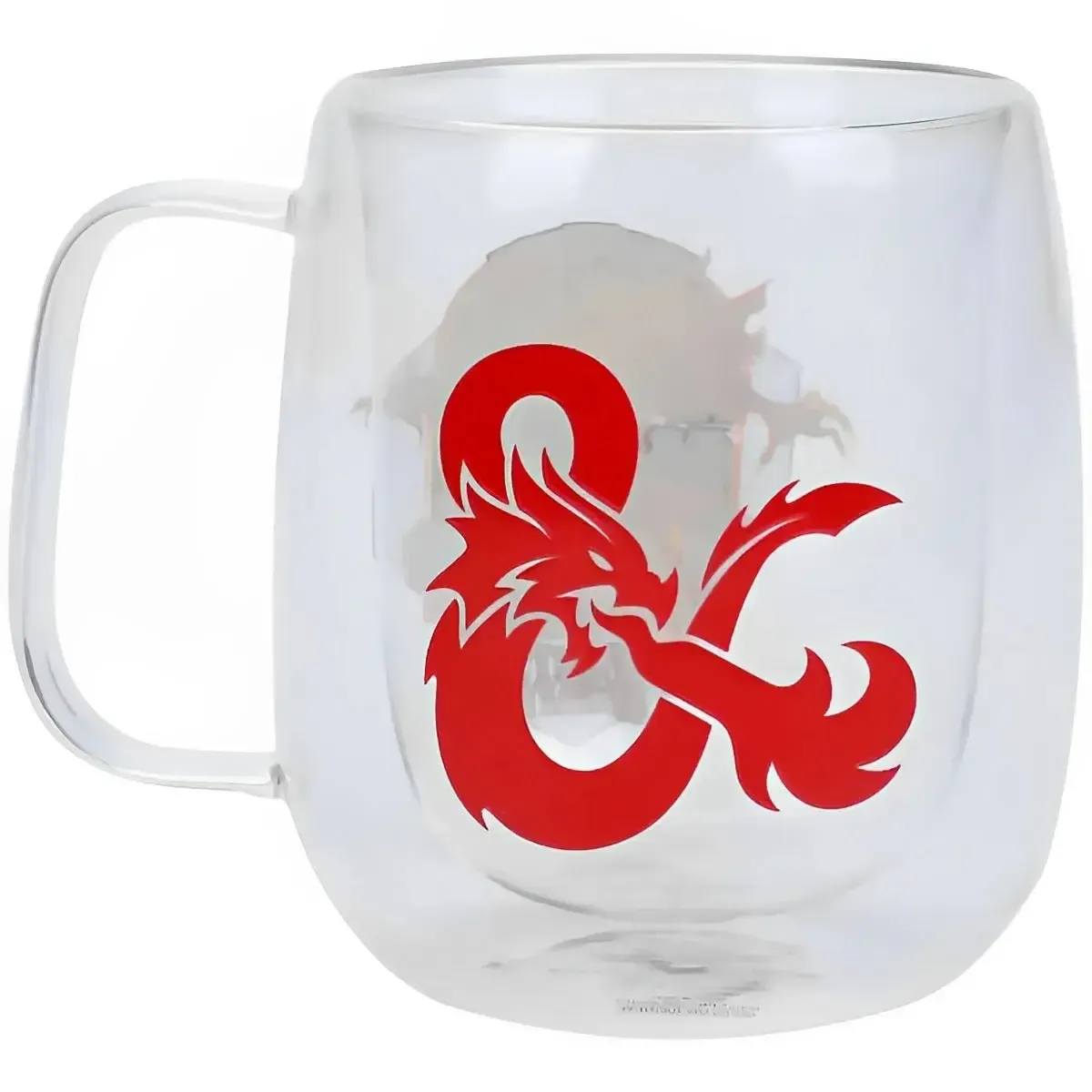 Dungeons & Dragons - Classic Poster Art "Adventure Awaits" Mug (Glass, Double Walled, 11 oz.) - Bioworld - Image 3