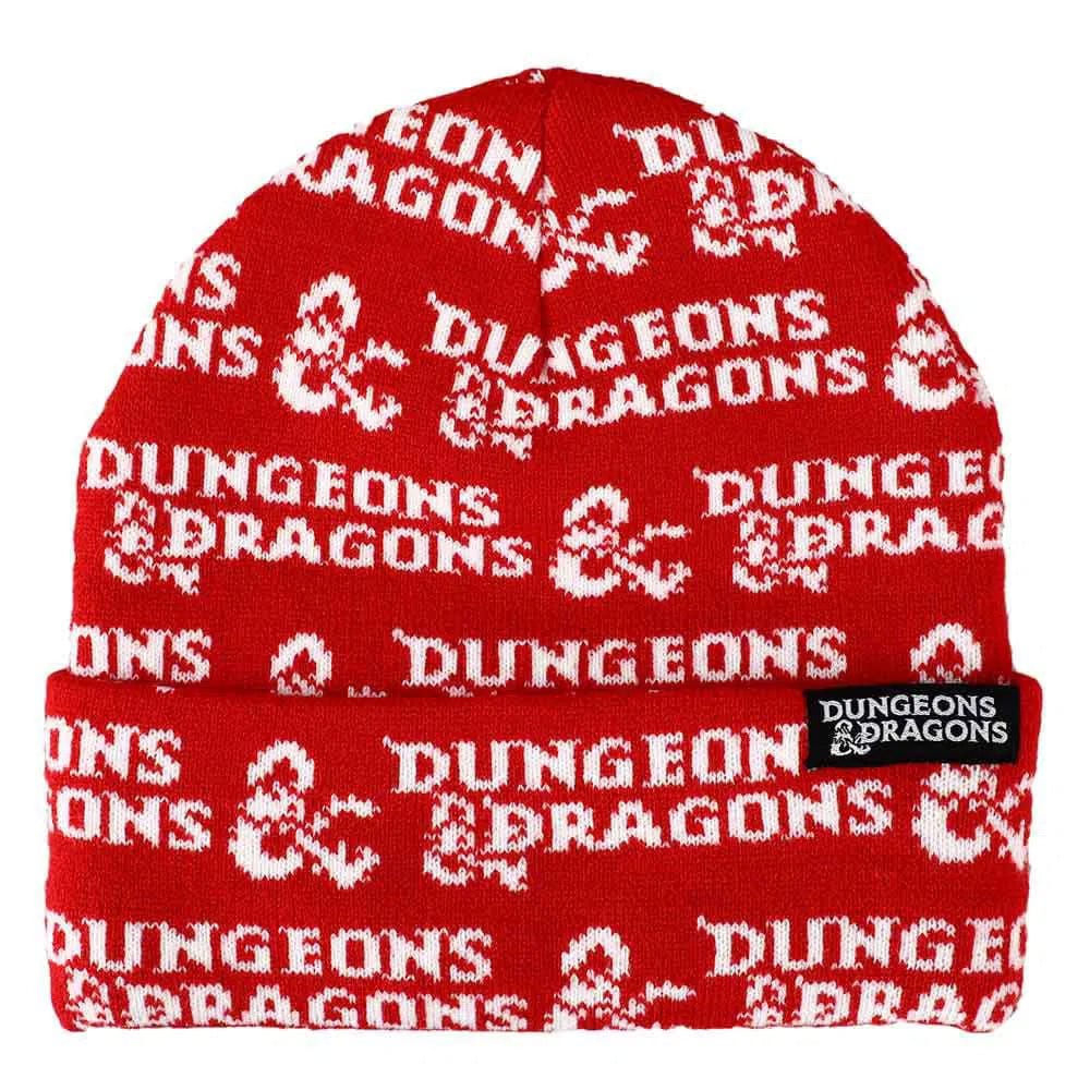 Dungeons & Dragons - Logo Cuff Beanie Hat (Jacquard) - Bioworld - Image 2