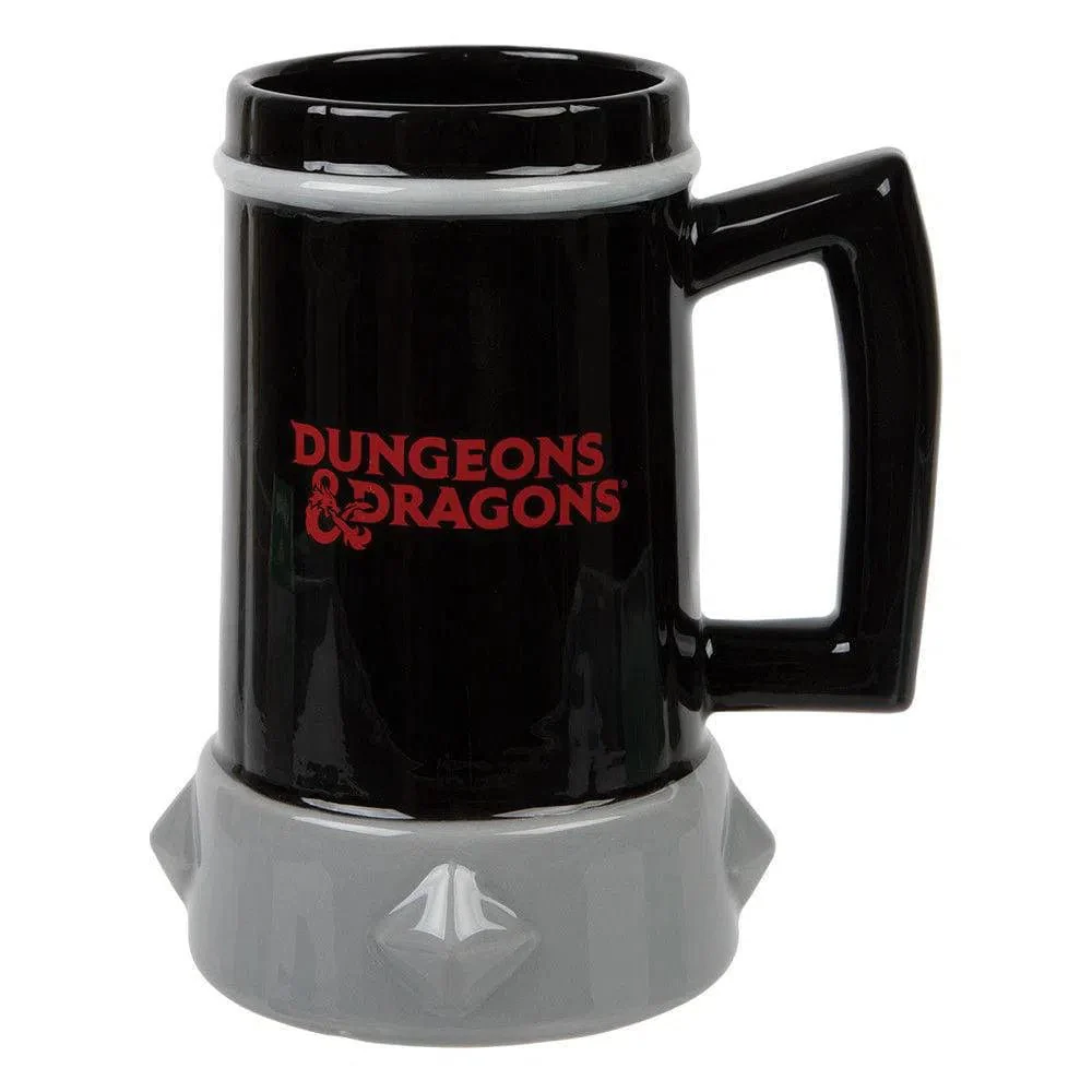 Dungeons & Dragons - Sculpted Tankard Mug (Metal Badge, 20 oz.) - Bioworld - Image 2