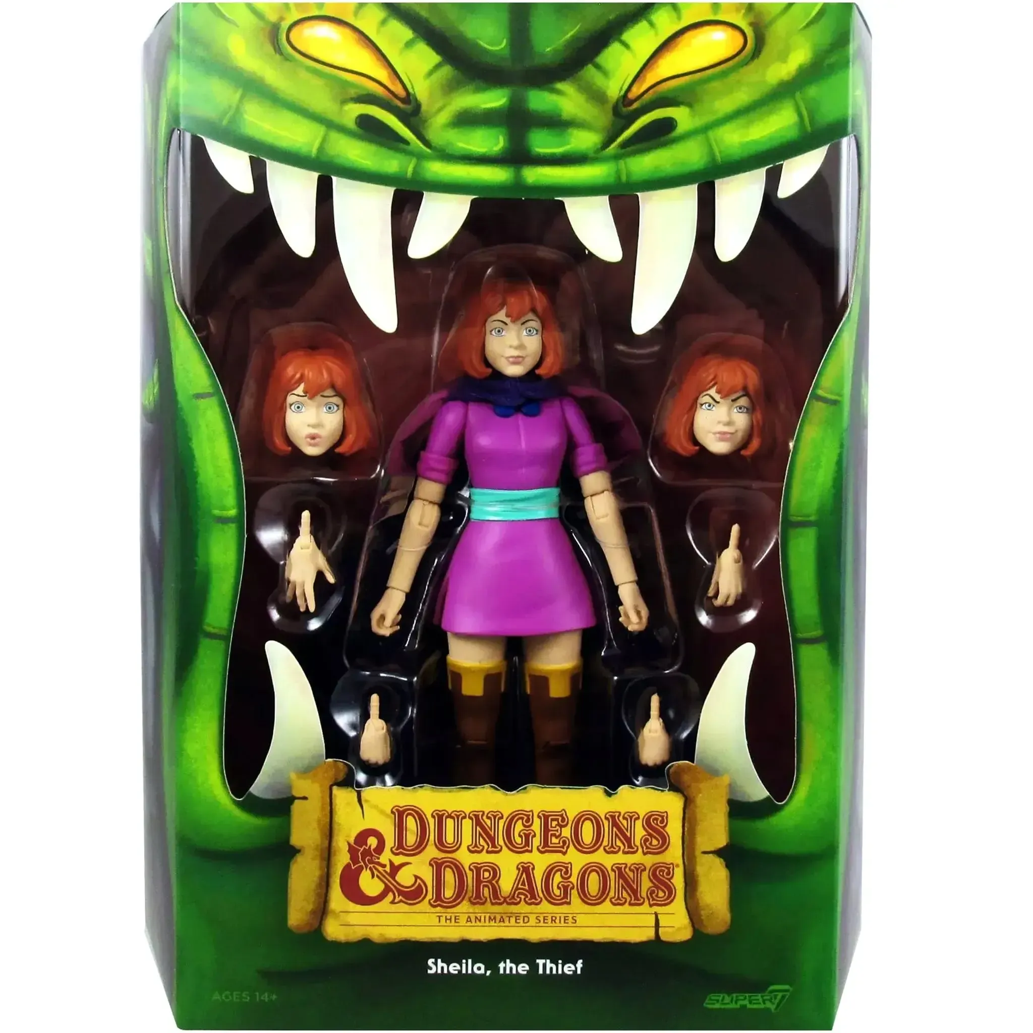 Dungeons & Dragons: The Animated Series - Sheila the Thief Action Figure (7") - Super7 - Ultimates! Wave 1 - (2024)