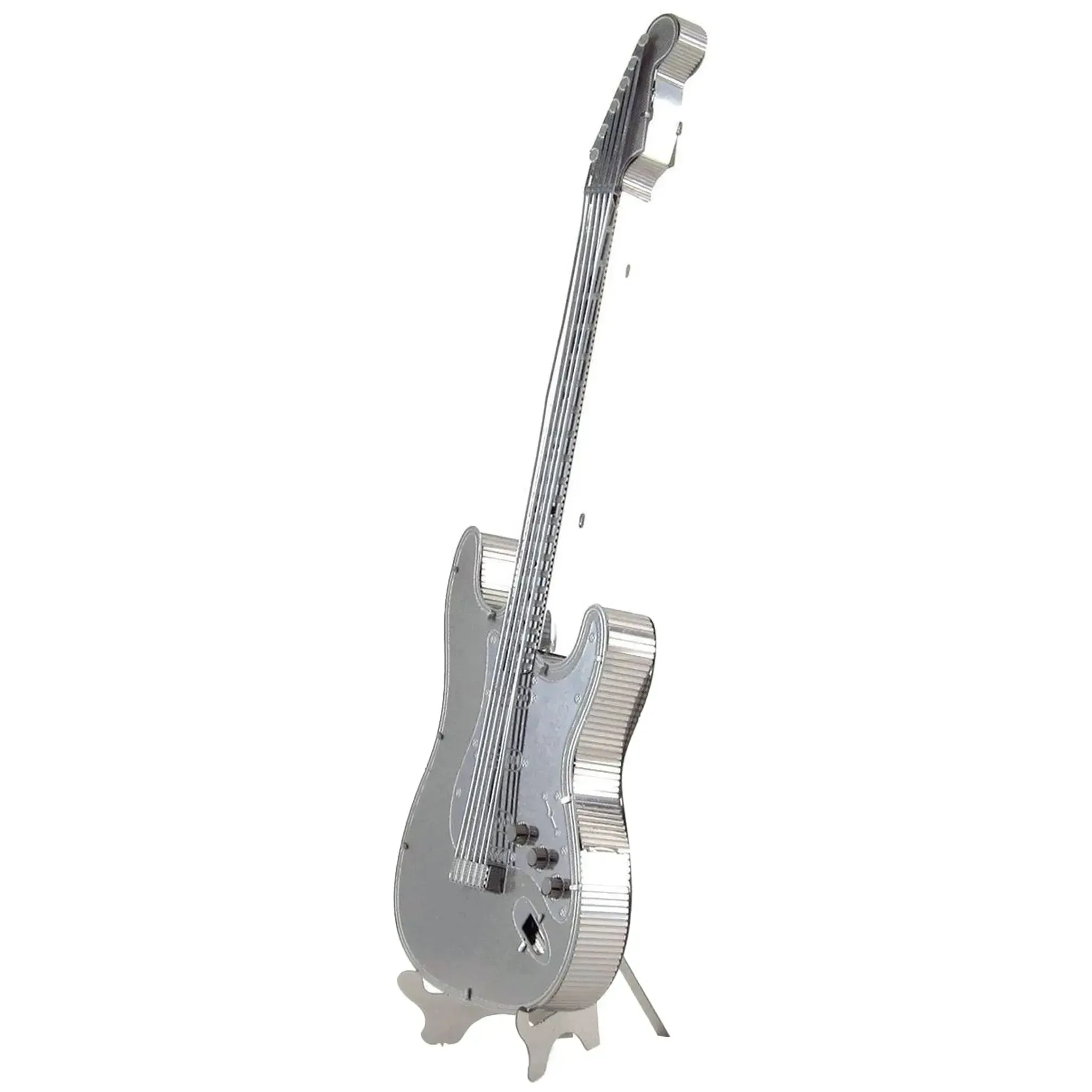 Electric Lead Guitar 3D Figure Model Kit (Steel, Easy Difficulty) - Fascinations - Metal Earth Series - (2023) - Image 6