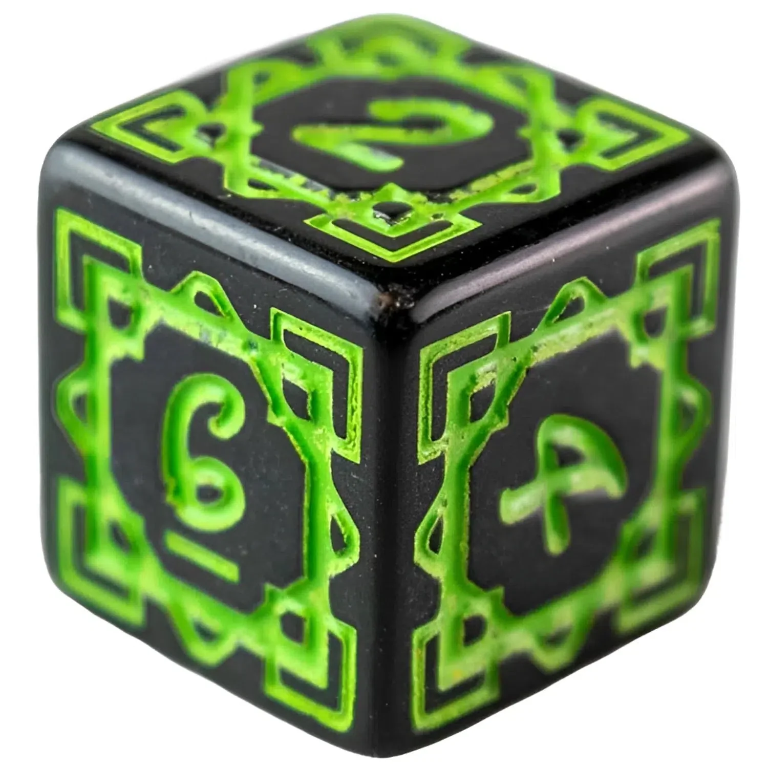 Elf Ranger Dice Set (7 Dice, Polyhedral) - Game Master Dice - Image 3
