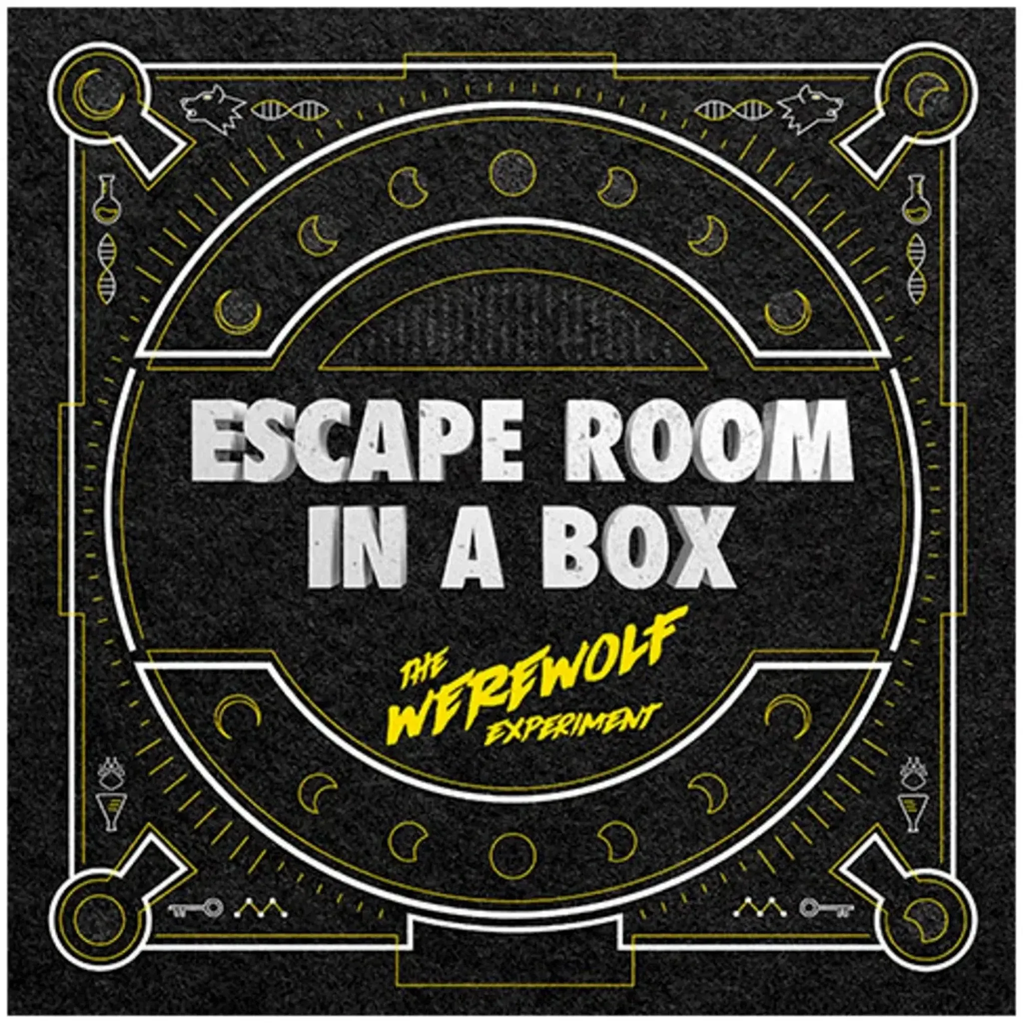 Escape Room in a Box: The Werewolf Experiment - Puzzle Mystery Board Game for Family, Adults, and Children (2-8 Players, Ages 13+) - Mattel Games - Image 6