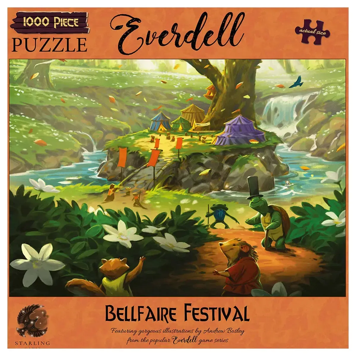 Everdell - Artwork of Bellfaire Festival Puzzle (1000 Pieces) - Tabletop Tycoon