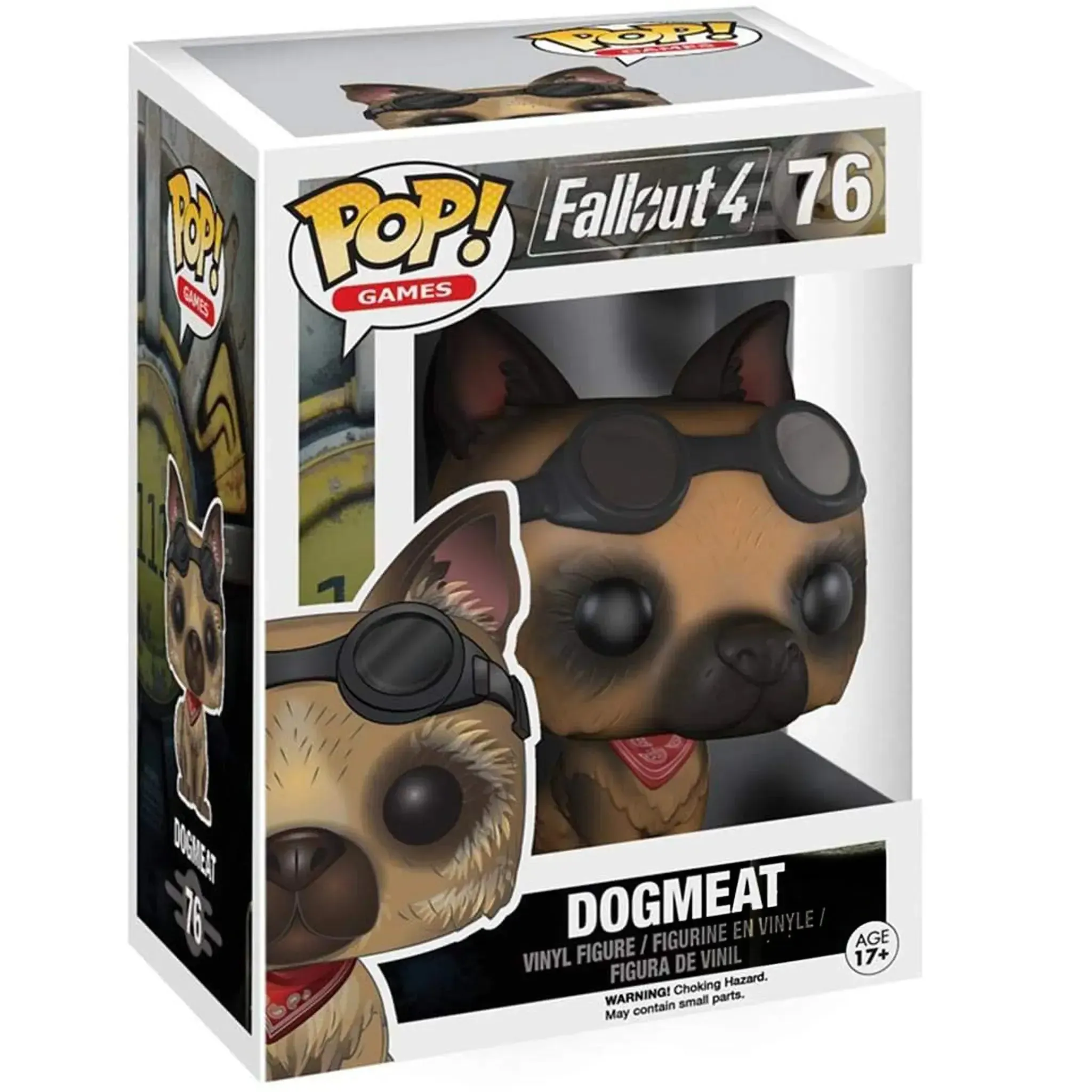 Fallout 4 - Dogmeat Figure (3.75") - Funko - Pop! Games Series (76), Gamestop Exclusive Edition