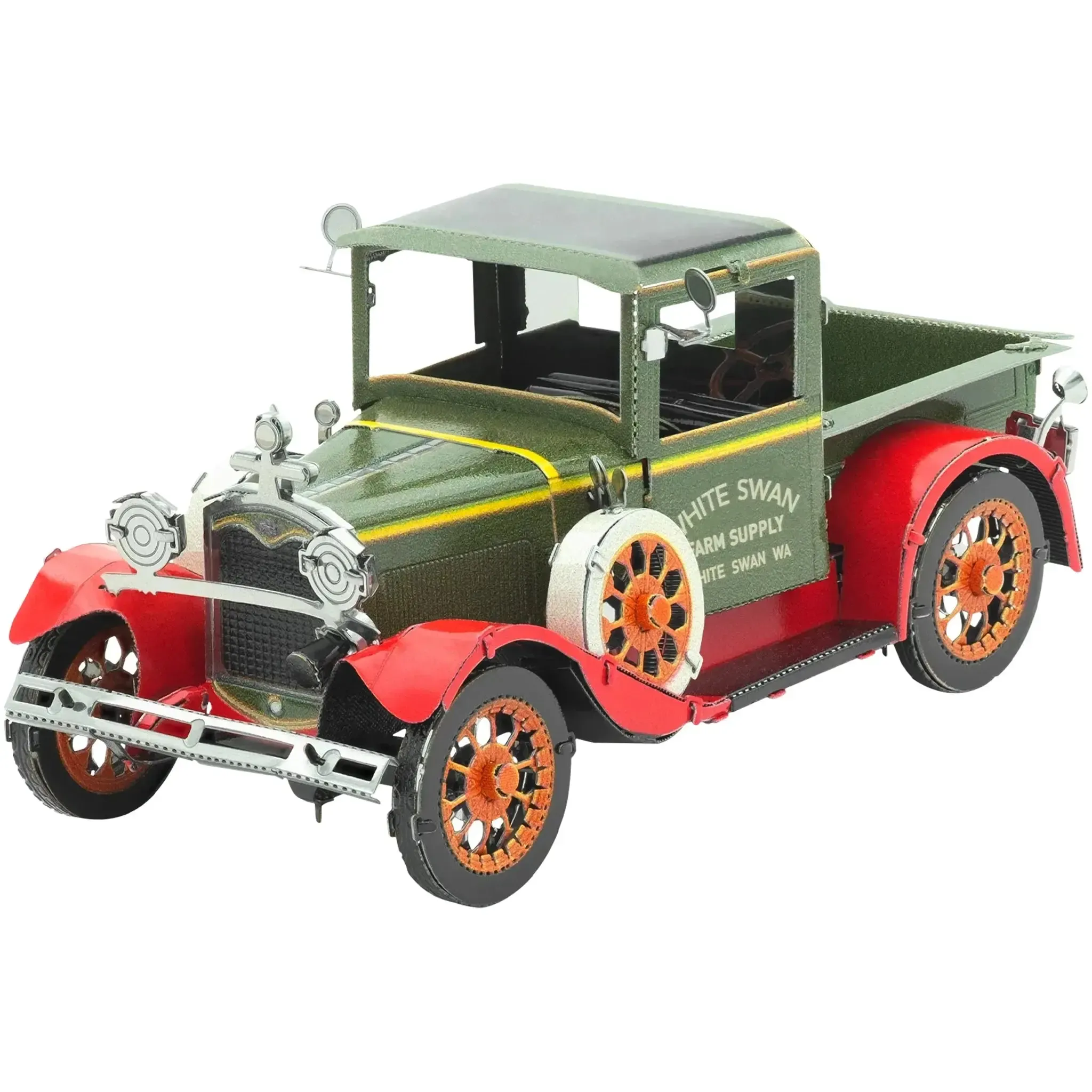 Ford - 1931 Model A Pickup Truck Figure Model Kit (1:40 Scale, Steel, Moderate Difficulty) - Fascinations - Metal Earth Series - (2022)1 - Image 2