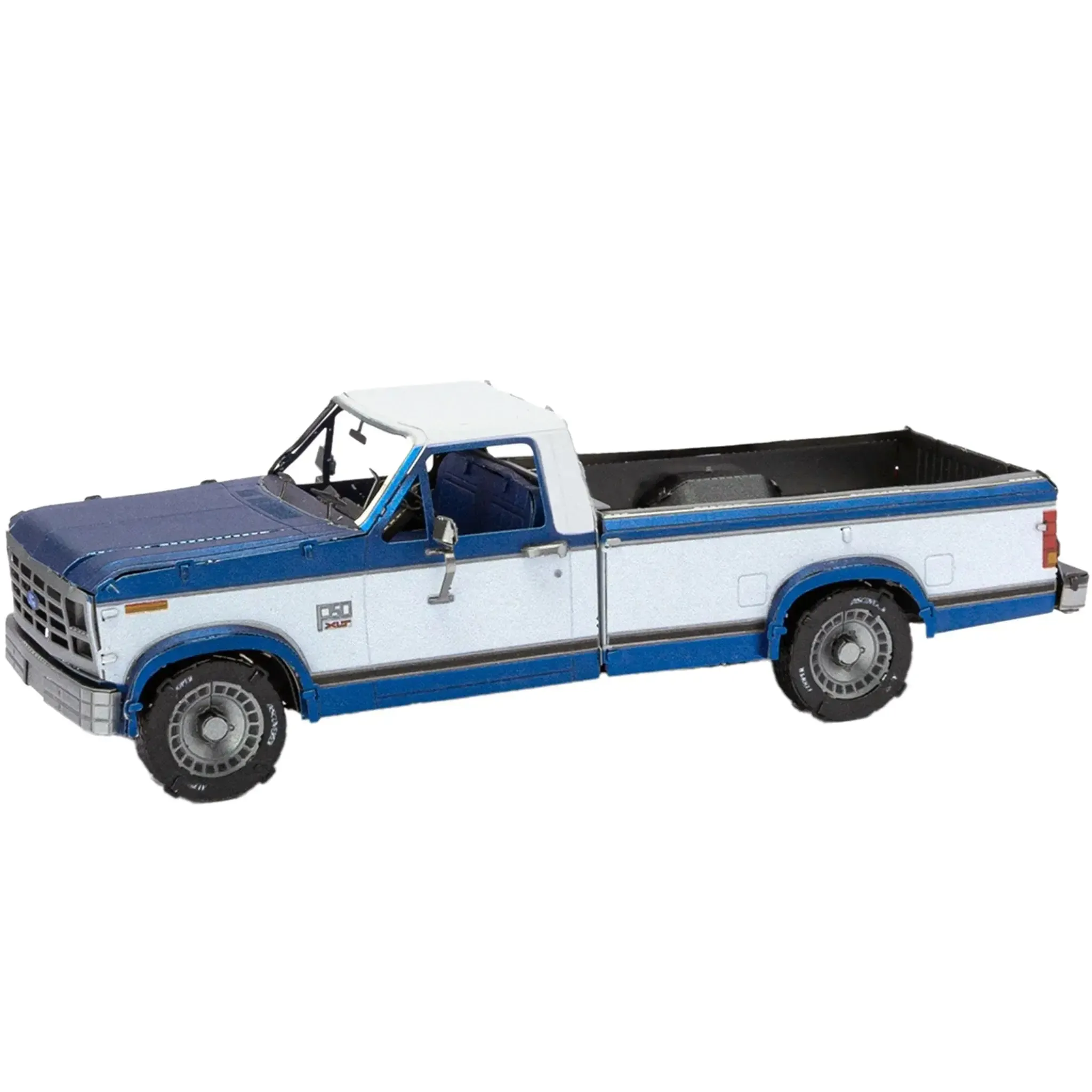 Ford - 1982 Ford F-150 Pickup Truck 3D Figure Model Kit (1:43 Scale, Steel, Moderate Difficulty) - Fascinations - Metal Earth Series - (2024) - Image 4