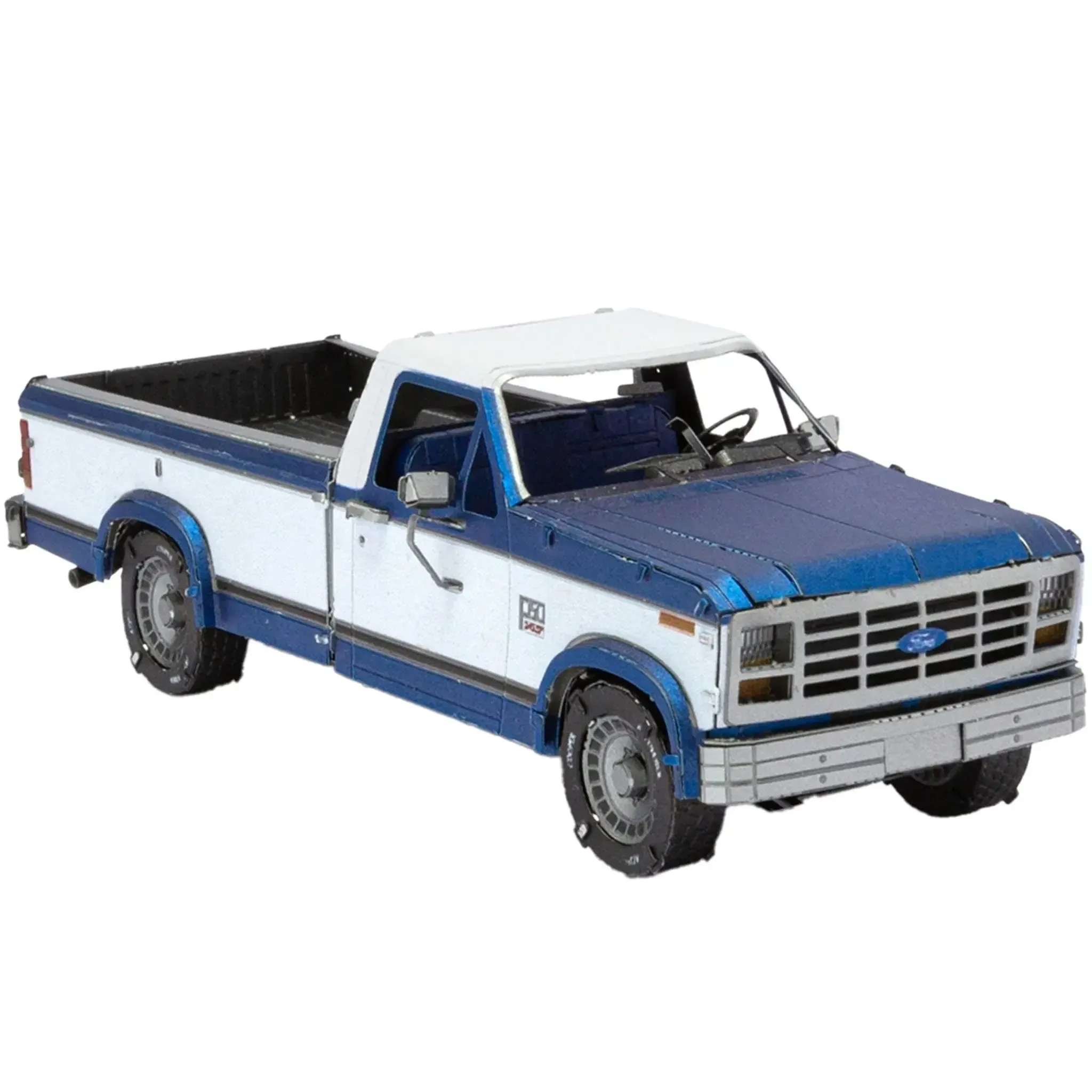 Ford - 1982 Ford F-150 Pickup Truck 3D Figure Model Kit (1:43 Scale, Steel, Moderate Difficulty) - Fascinations - Metal Earth Series - (2024) - Image 6