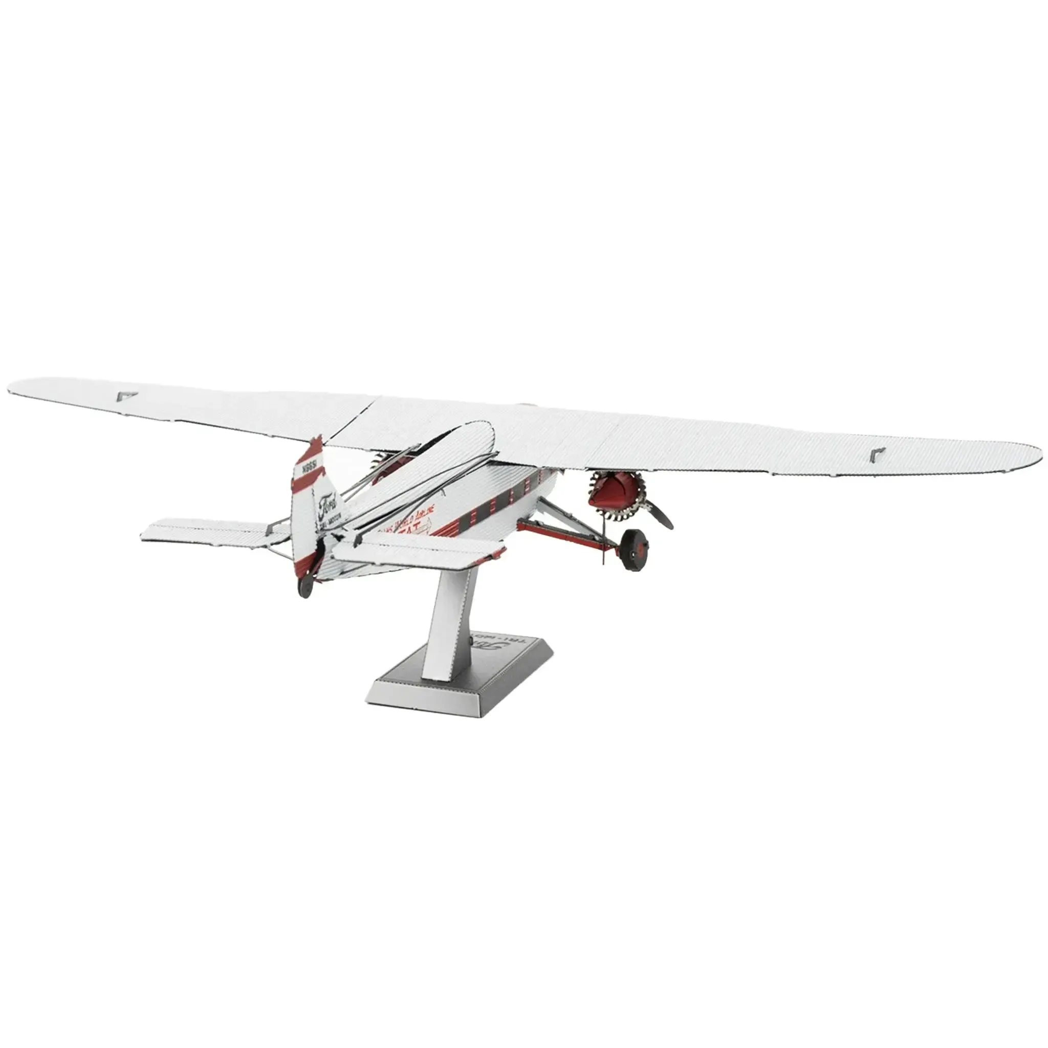 Ford - Trimotor Airplane 3D Figure Model Kit (1:120 Scale, Steel, Moderate Difficulty) - Fascinations - Metal Earth Series - (2022) - Image 5