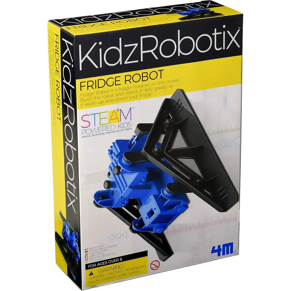 Fridge Robot - Educational Toy Building Set - 4M - STEAM Powered Kids Series, Kidz Robotix Series
