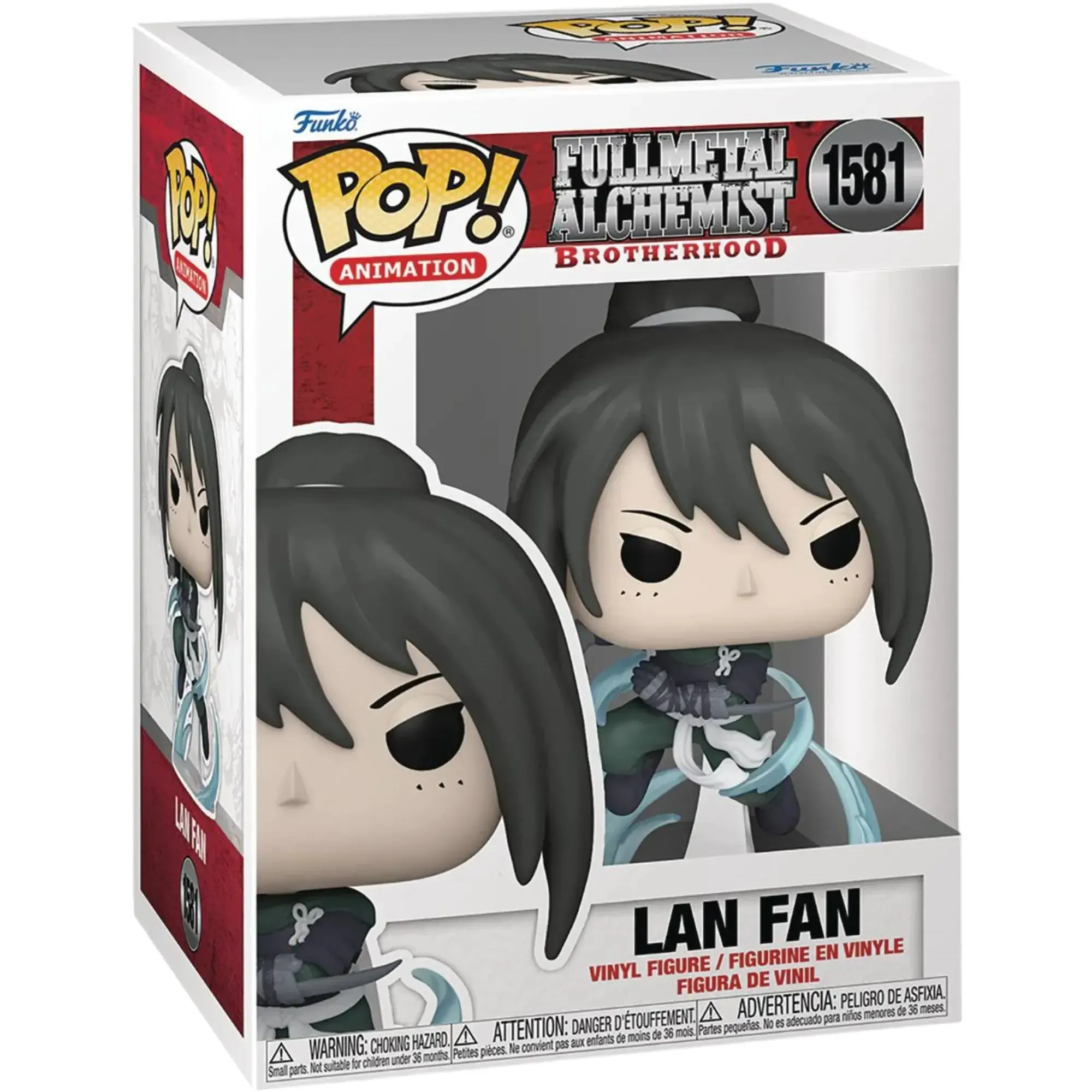 Fullmetal Alchemist: Brotherhood - Lan Fan Figure - Funko - Pop! Animation Series (1581)