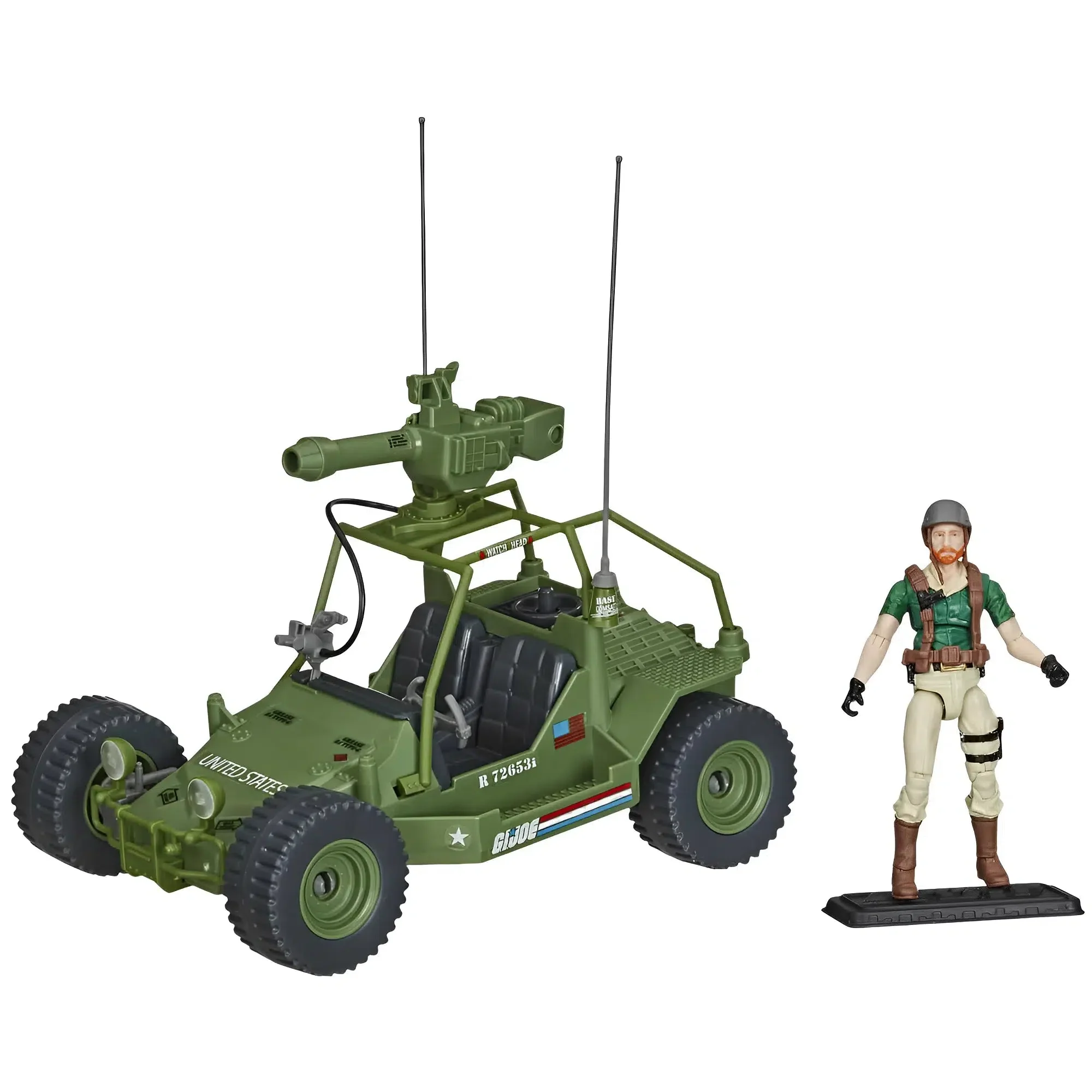G.I. Joe - A.W.E. Striker Vehicle & Crankcase Action Figure (3.75") - Hasbro - Retro Collection Series - Image 2