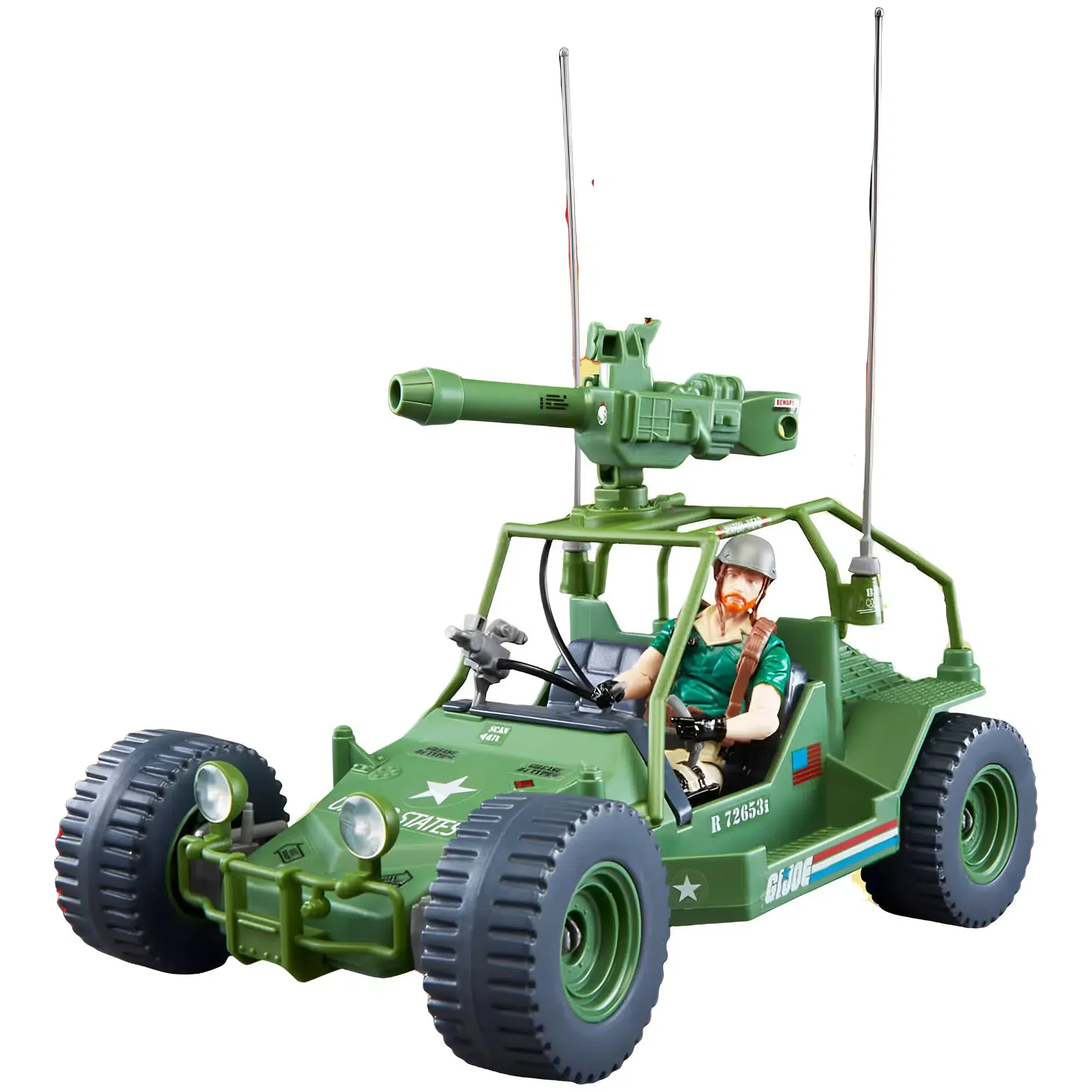 G.I. Joe - A.W.E. Striker Vehicle & Crankcase Action Figure (3.75") - Hasbro - Retro Collection Series - Image 5
