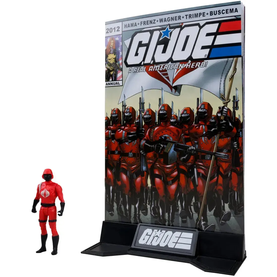 G.I. Joe - Cobra Commander & Crimson Guard Action Figures & Comic Books Set (3") - McFarlane Toys - Page Punchers Series - Image 4