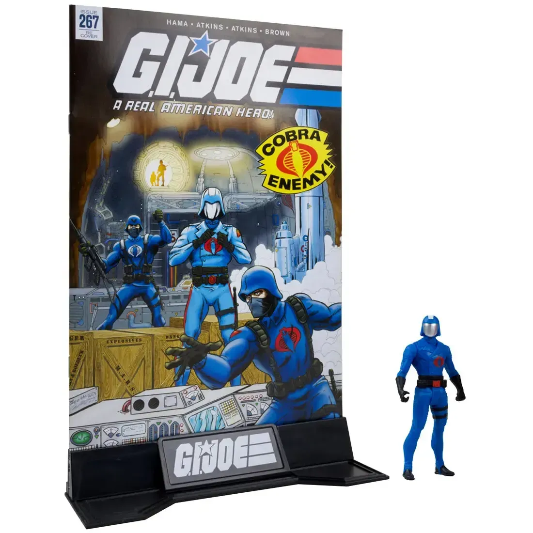 G.I. Joe - Cobra Commander & Crimson Guard Action Figures & Comic Books Set (3") - McFarlane Toys - Page Punchers Series - Image 5