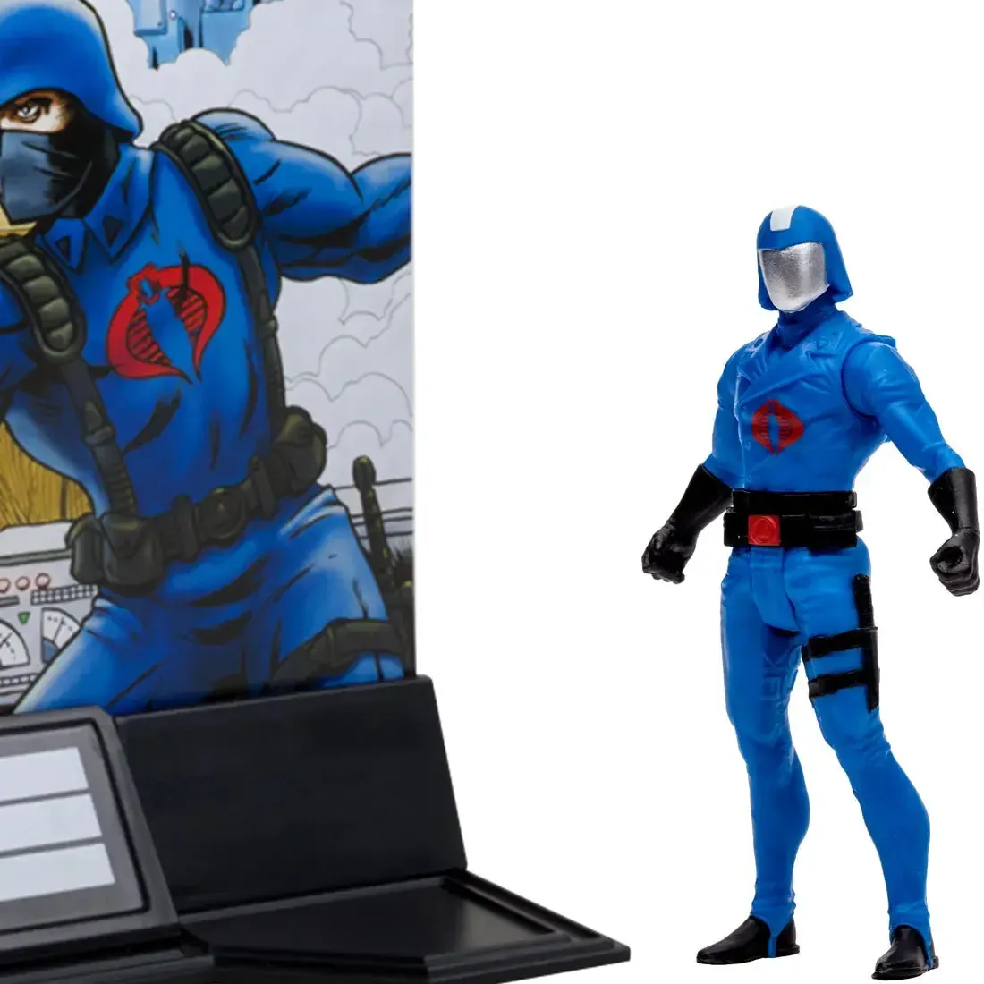 G.I. Joe - Cobra Commander & Crimson Guard Action Figures & Comic Books Set (3") - McFarlane Toys - Page Punchers Series - Image 7