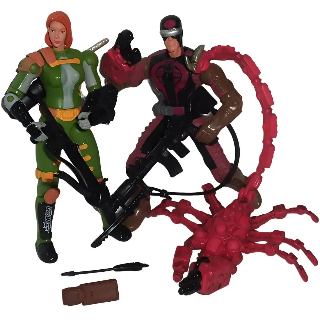 G.I. Joe - Scarlett & Sand Scorpion Action Figure Set (3.75") - Hasbro - Valor vs Venom Series - Image 2