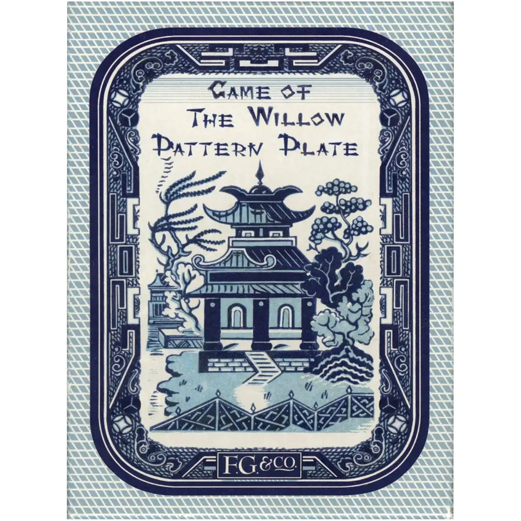 Game Of The Willow Pattern Plate - Chinese Tale Card Game - FG & CO. - (2003)