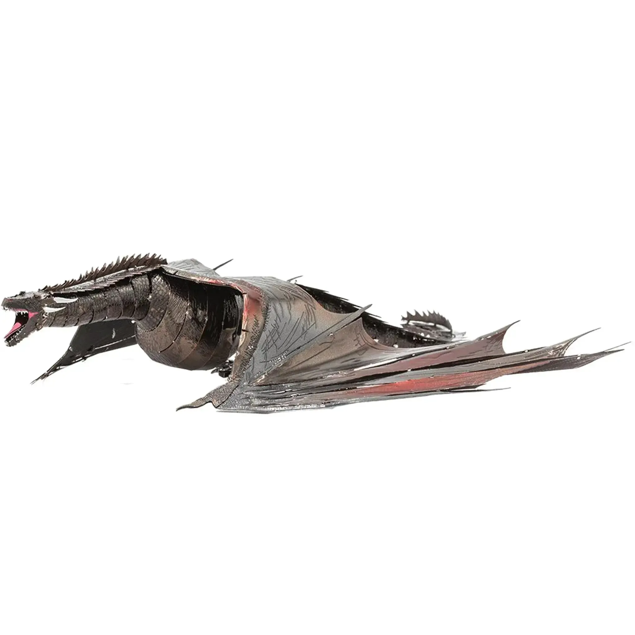 Game of Thrones - Drogon Figure Model Kit (Steel, Moderate Difficulty) - Fascinations - Metal Earth Premium Series - (2023) - Image 2