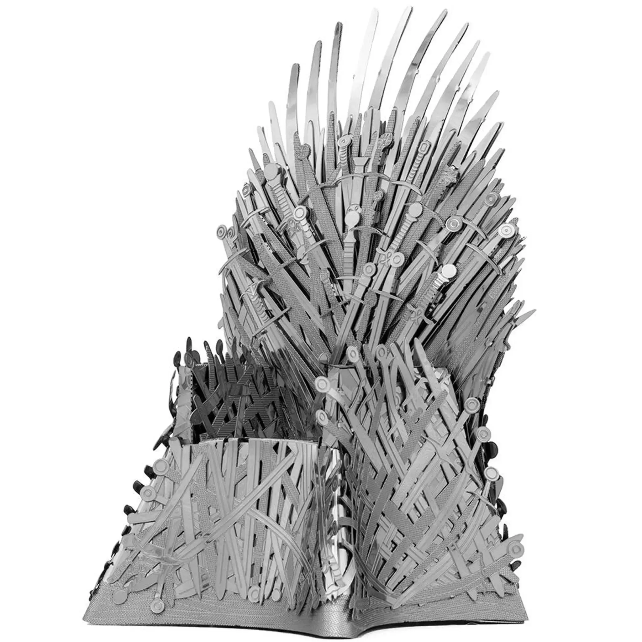 Game of Thrones - Iron Throne 3D Figure Model Kit (Steel, Moderate Difficulty) - Fascinations - Metal Earth Premium Series - (2023) - Image 2