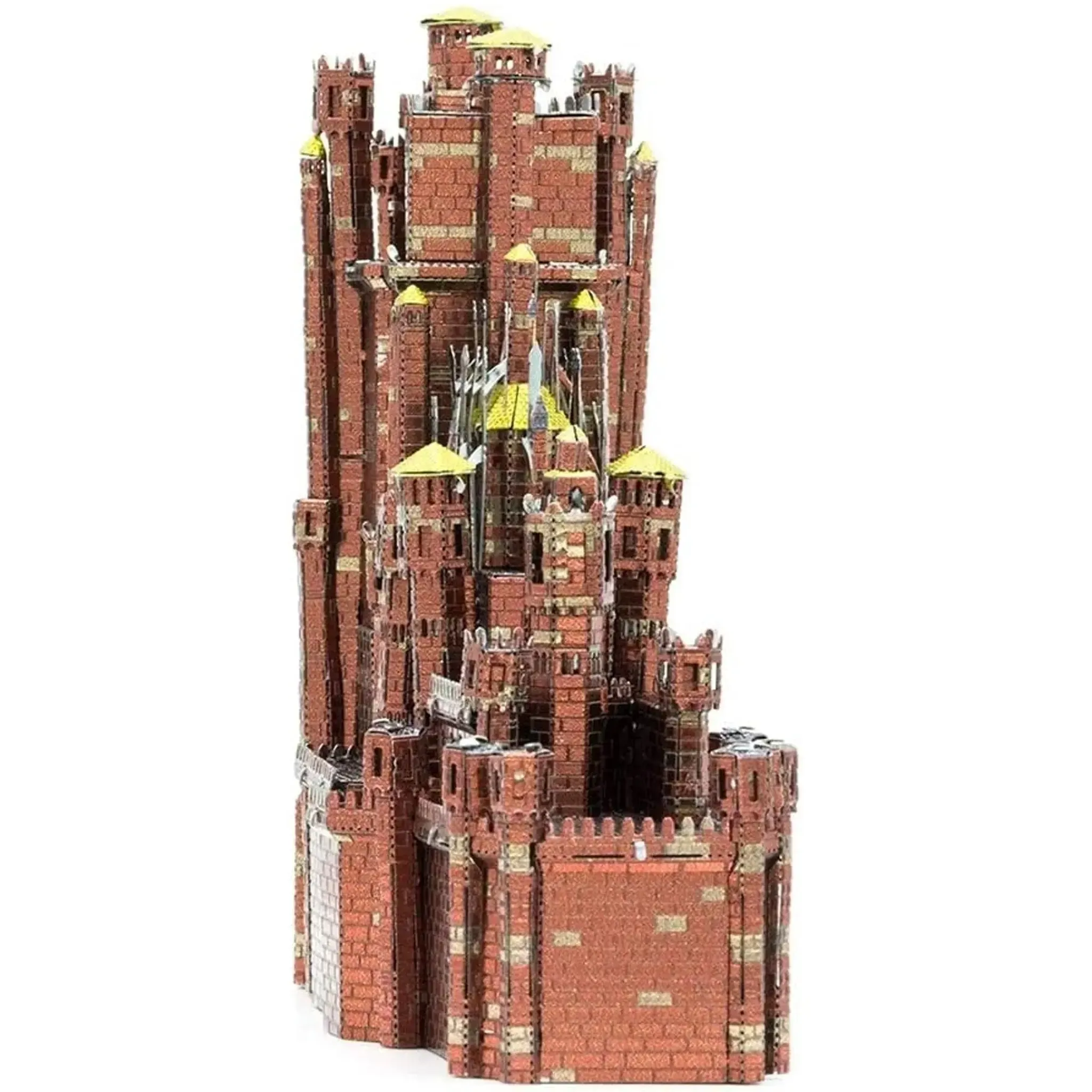 Game of Thrones - Red Keep Castle Figure Model Kit (Steel, Challenging Difficulty) - Fascinations - Metal Earth Iconx Series - Image 5